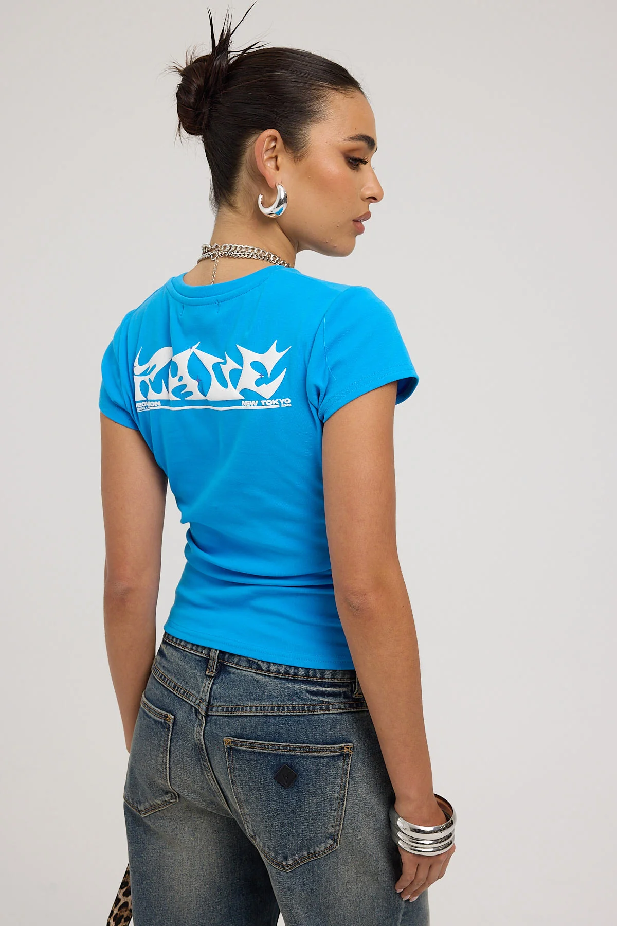 Neovision Spark Street Baby Tee Malibu Blue - Image 4