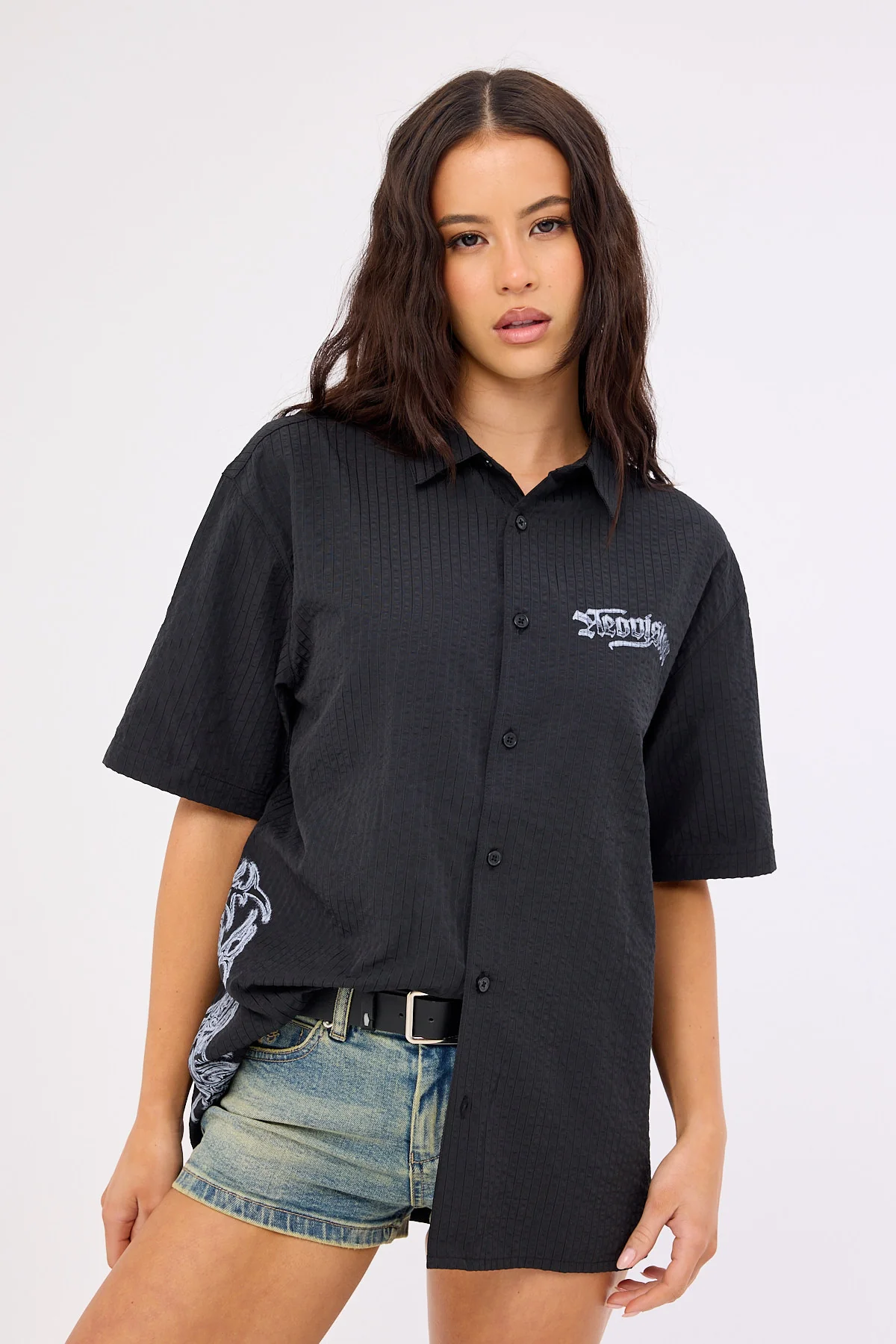 Neovision Temptation Oversize Shirt Black - Image 4