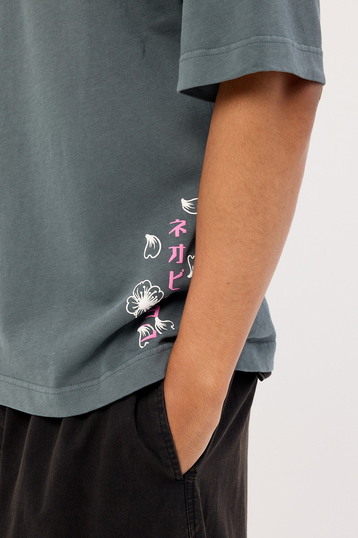 Neovision Torii Street Super Heavy Tee Dark Teal - Image 6