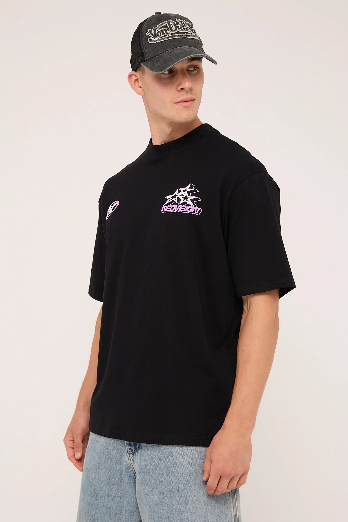 Neovision Totem Oversize Super Heavy Tee Black - Image 7
