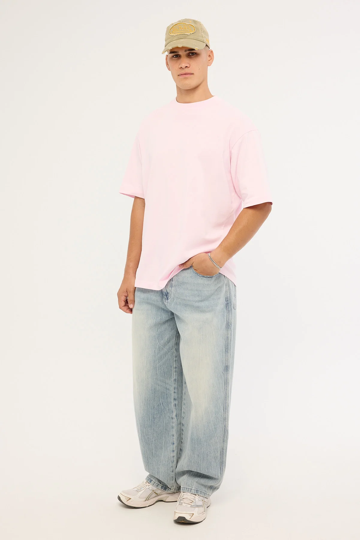 Neovision Vice Titan Baggy Jean Blasted Washed Blue Denim - Image 5