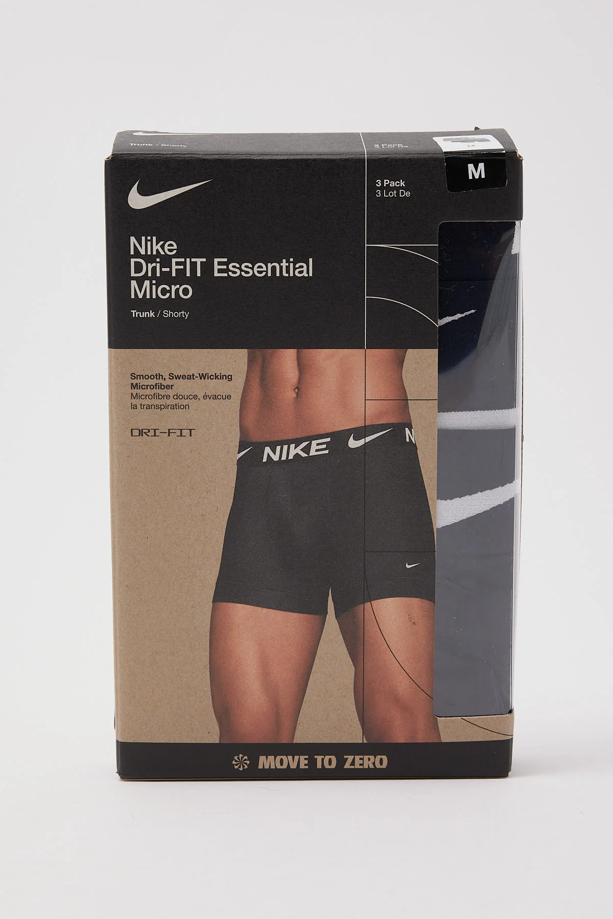 Nike Underwear Essential Micro Trunk 3pk Black - Image 2