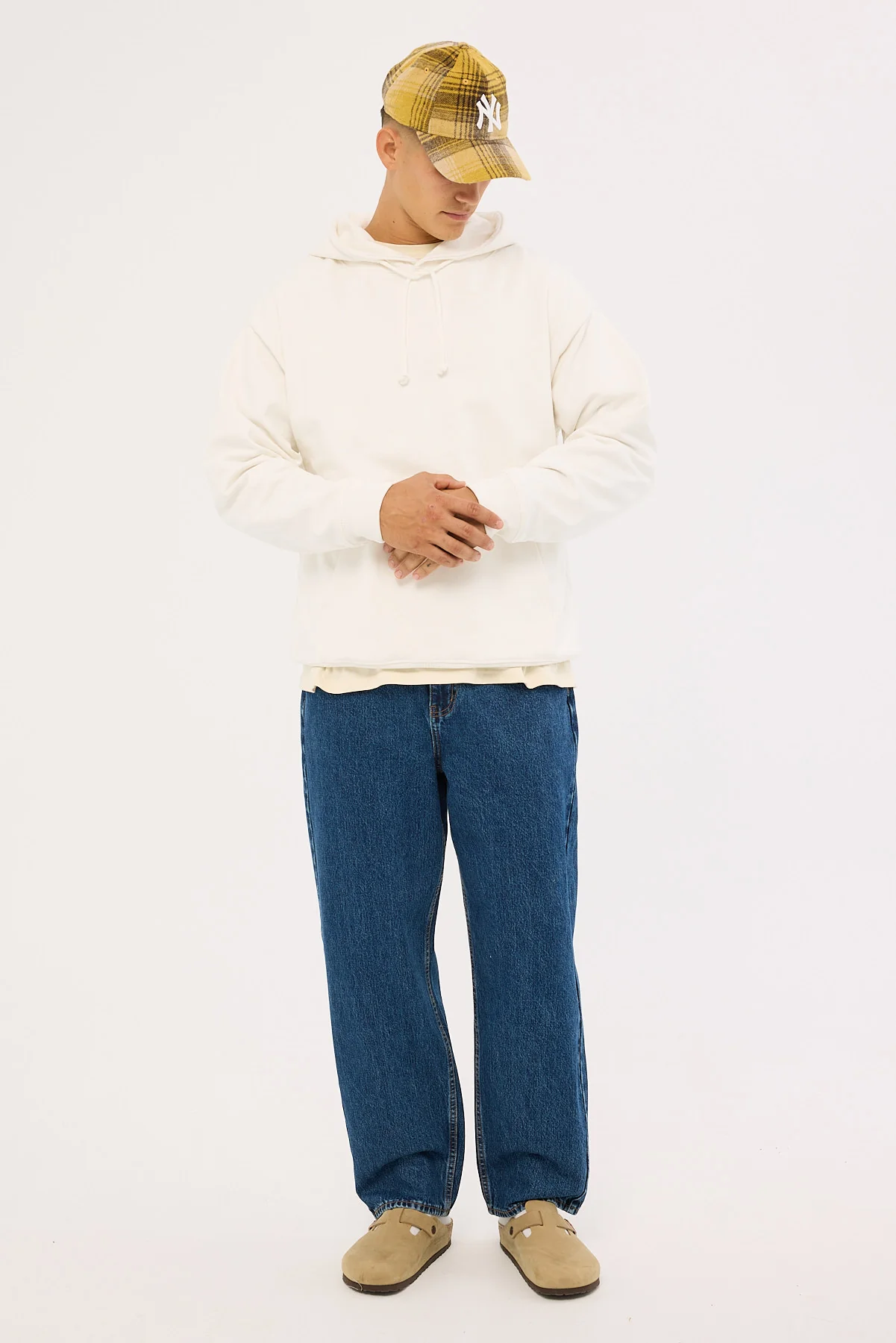 Open Archive Boxy Hoodie Off White - Image 2