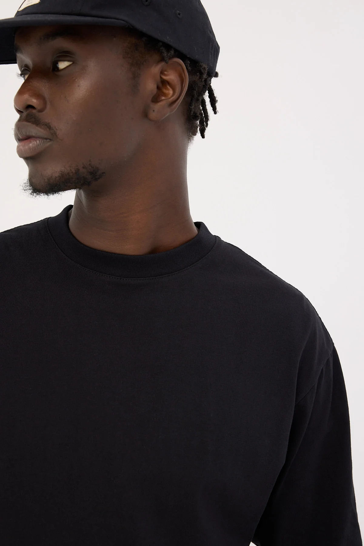 Open Archive Organic Boxy Tee Black - Image 5