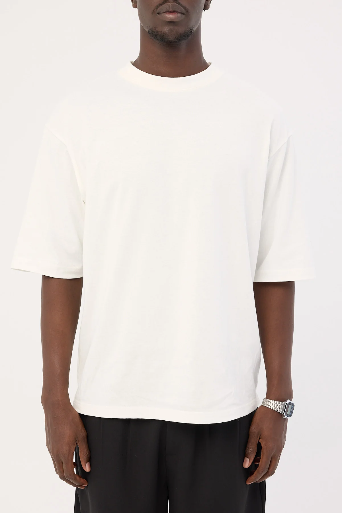 Open Archive Organic Boxy Tee Off White - Image 8