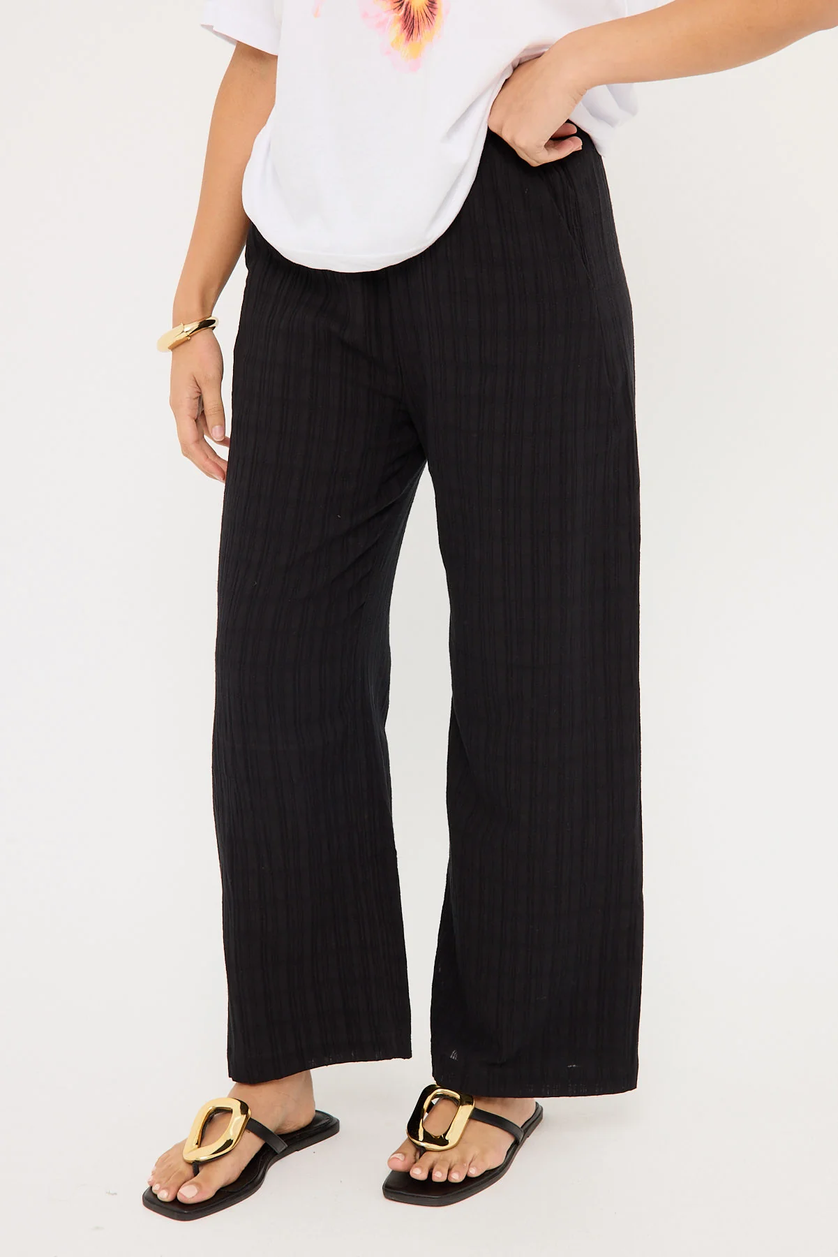 Perfect Stranger Beach Pant Black - Image 3