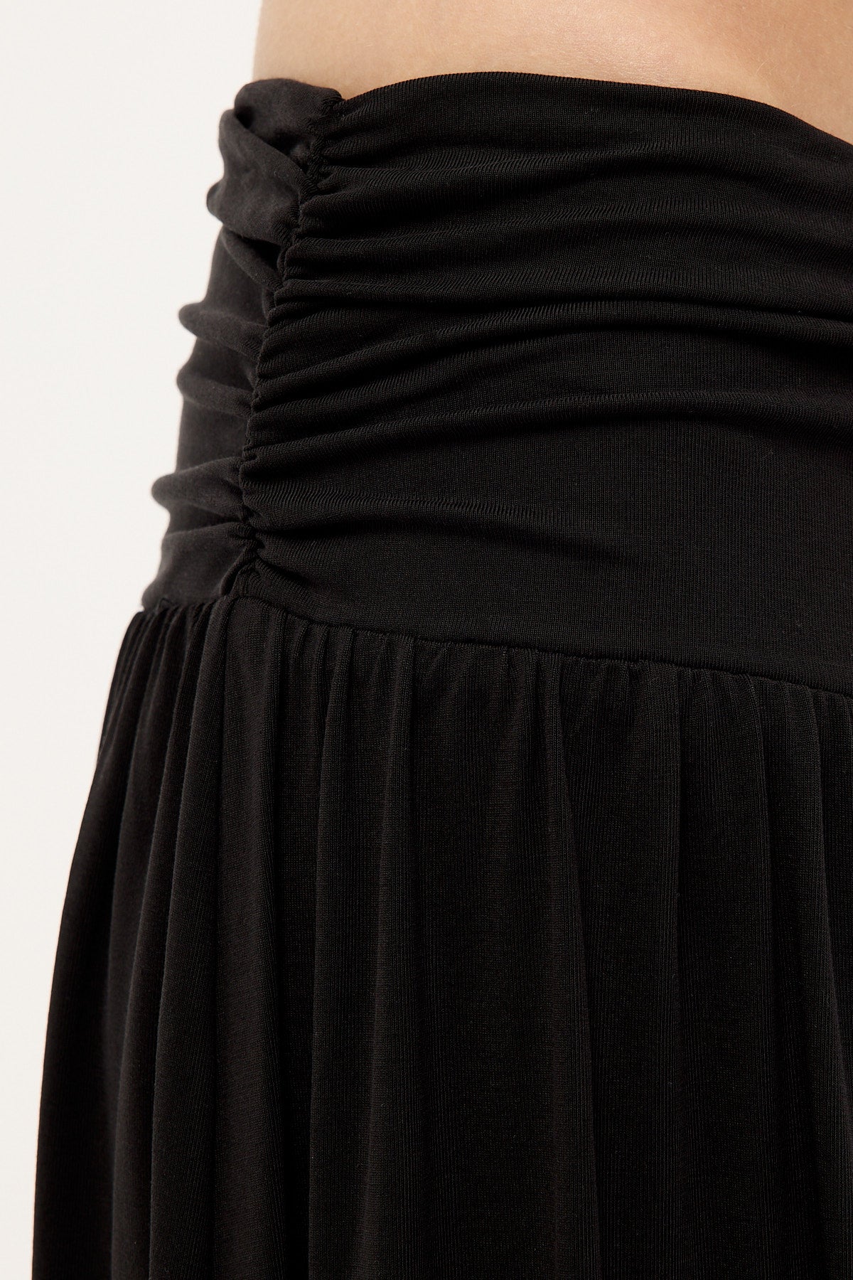 Perfect Stranger Ellison Jersey Maxi Skirt Black - Image 6