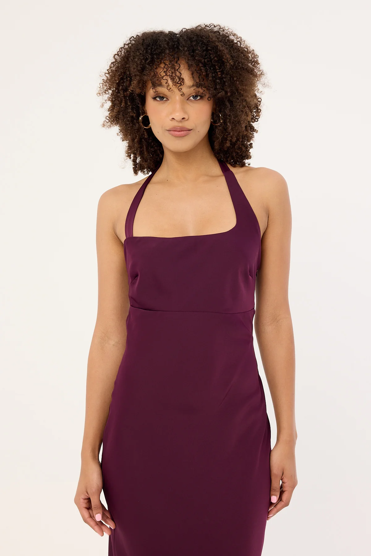 Perfect Stranger Hazel Maxi Dress Plum - Image 3