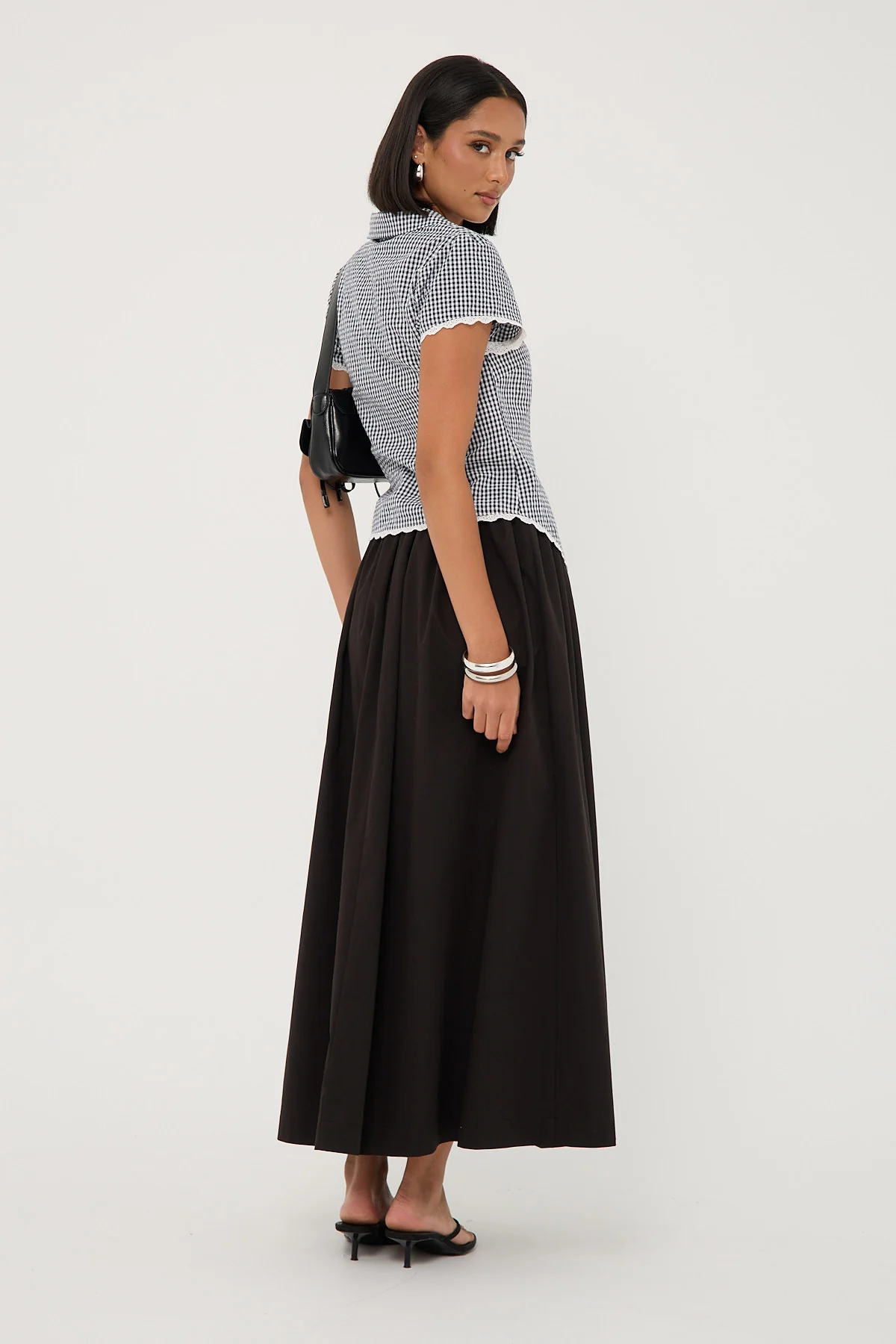 Perfect Stranger Isley Maxi Skirt Black - Image 5