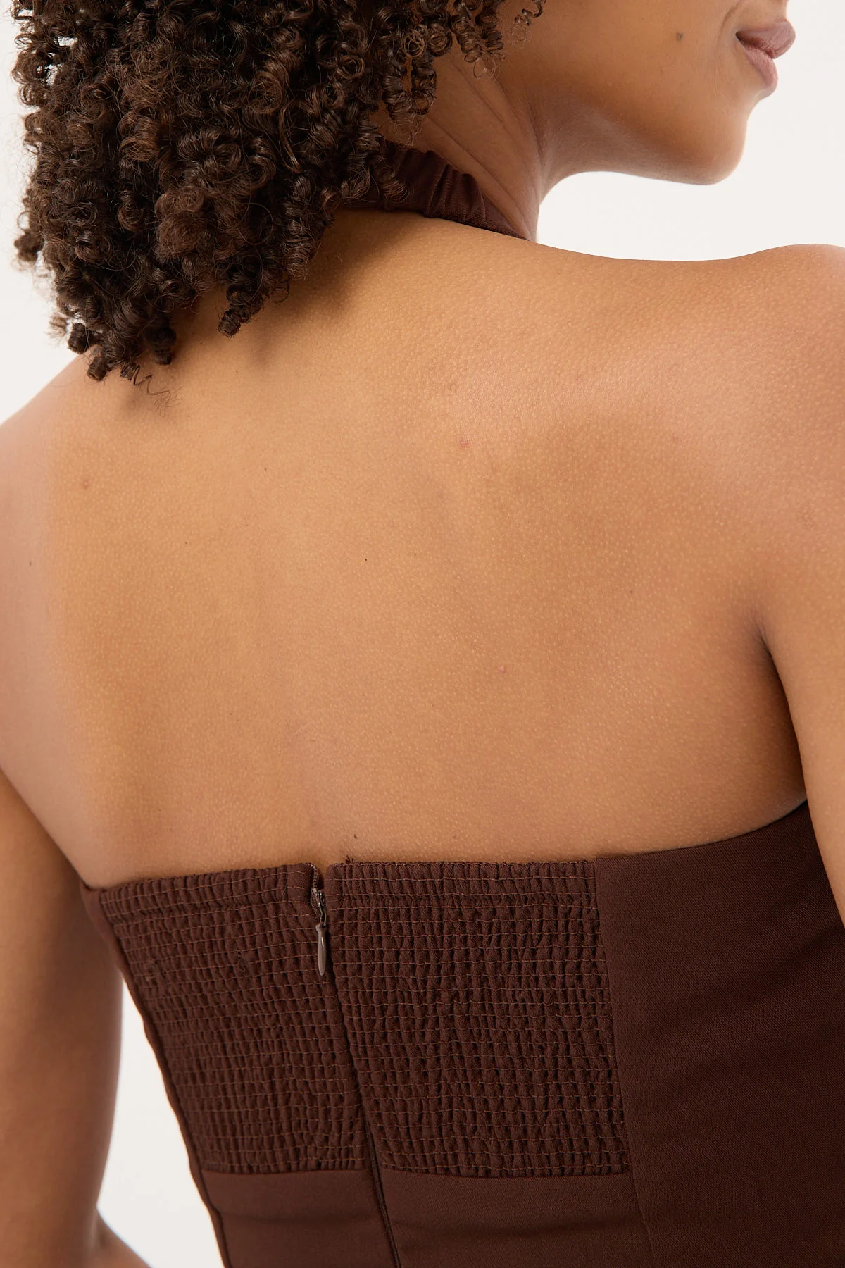 Perfect Stranger Luella Halter Suiting Top Brown - Image 7