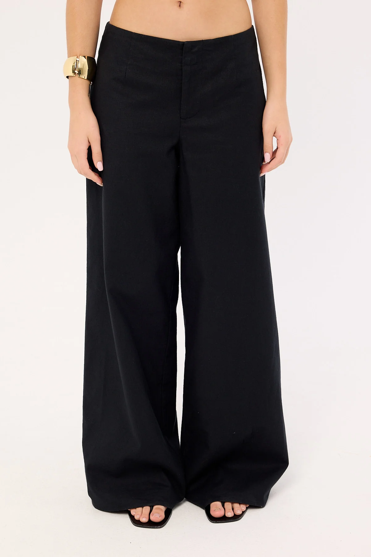 Perfect Stranger Maple Low Rise Pant Black - Image 9