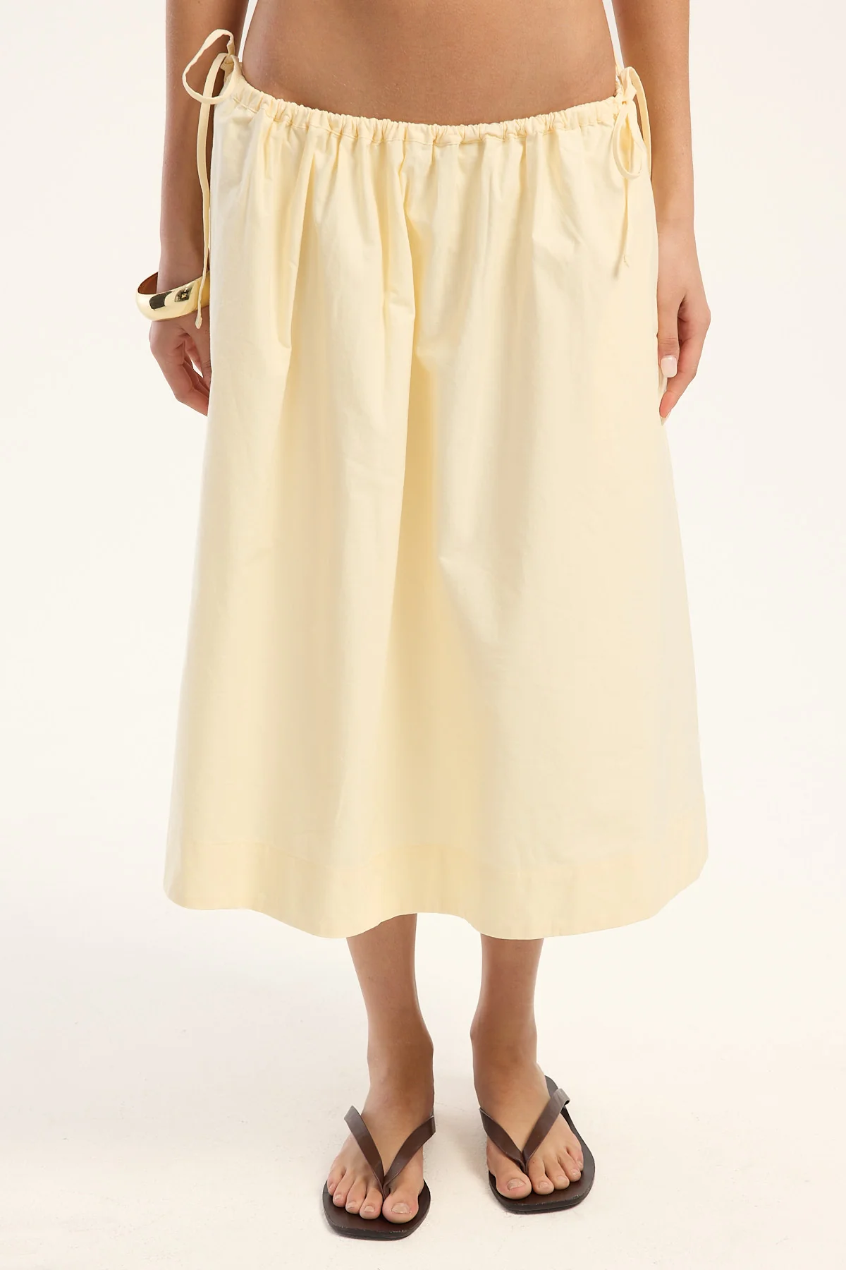 Perfect Stranger Penelope Midi Skirt Butter - Image 7