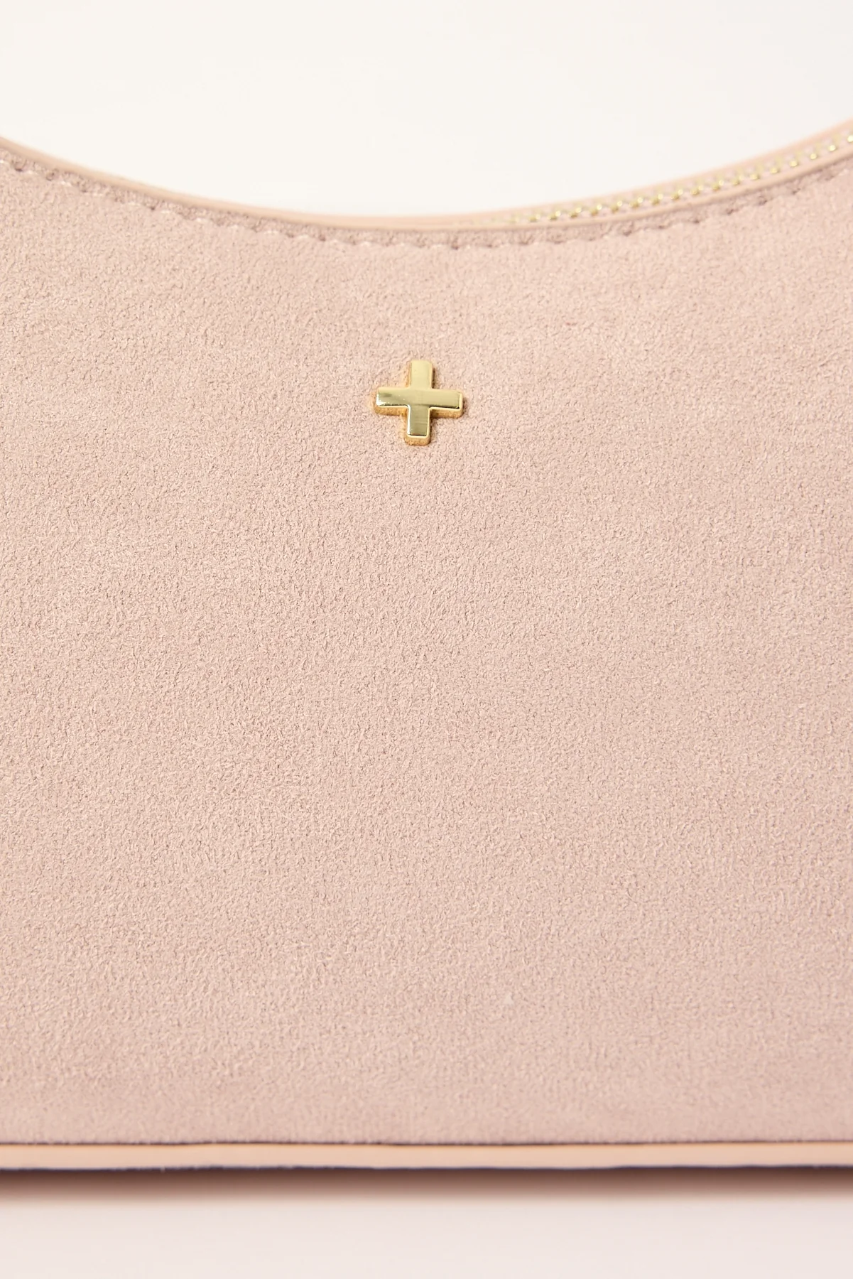 Peta + Jain Josee Dusty Pink Suede/Gold - Image 3