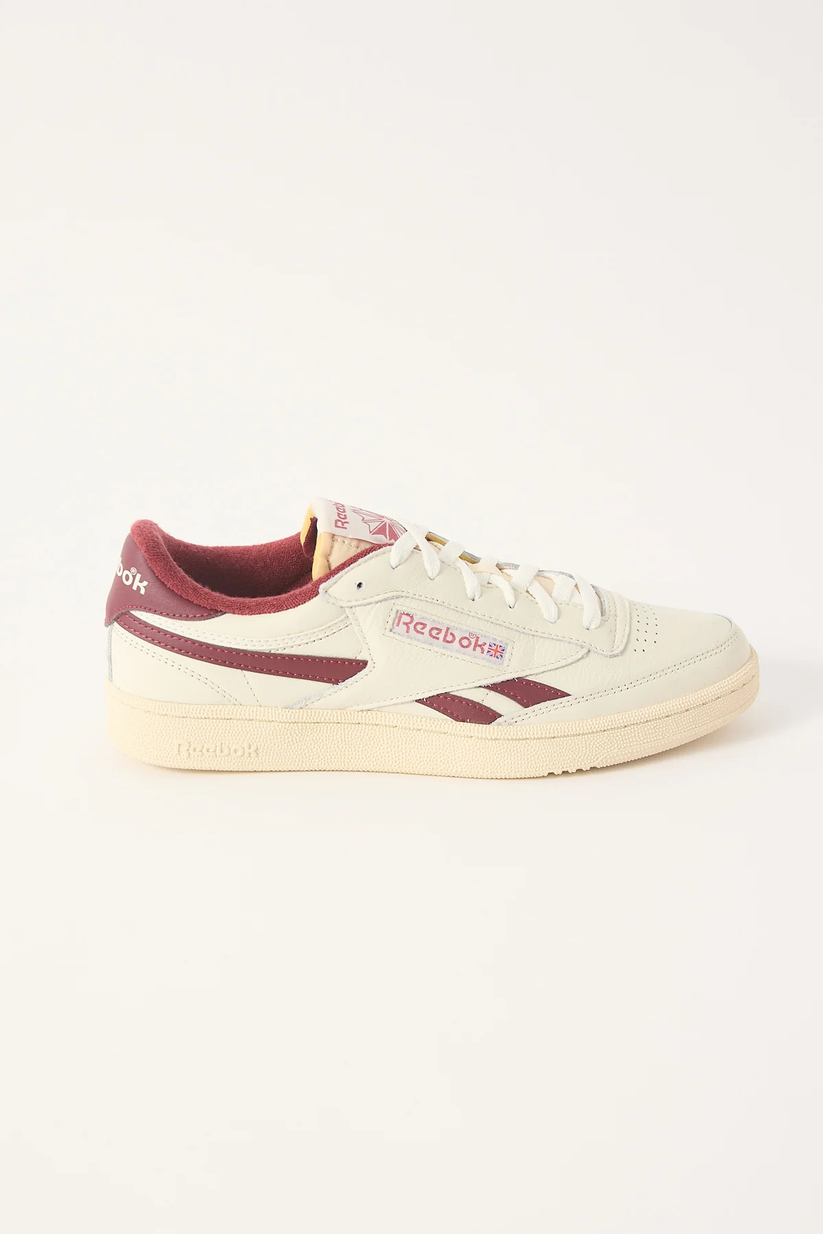 Reebok Club C Revenge Sneaker Chalk/Burgundy