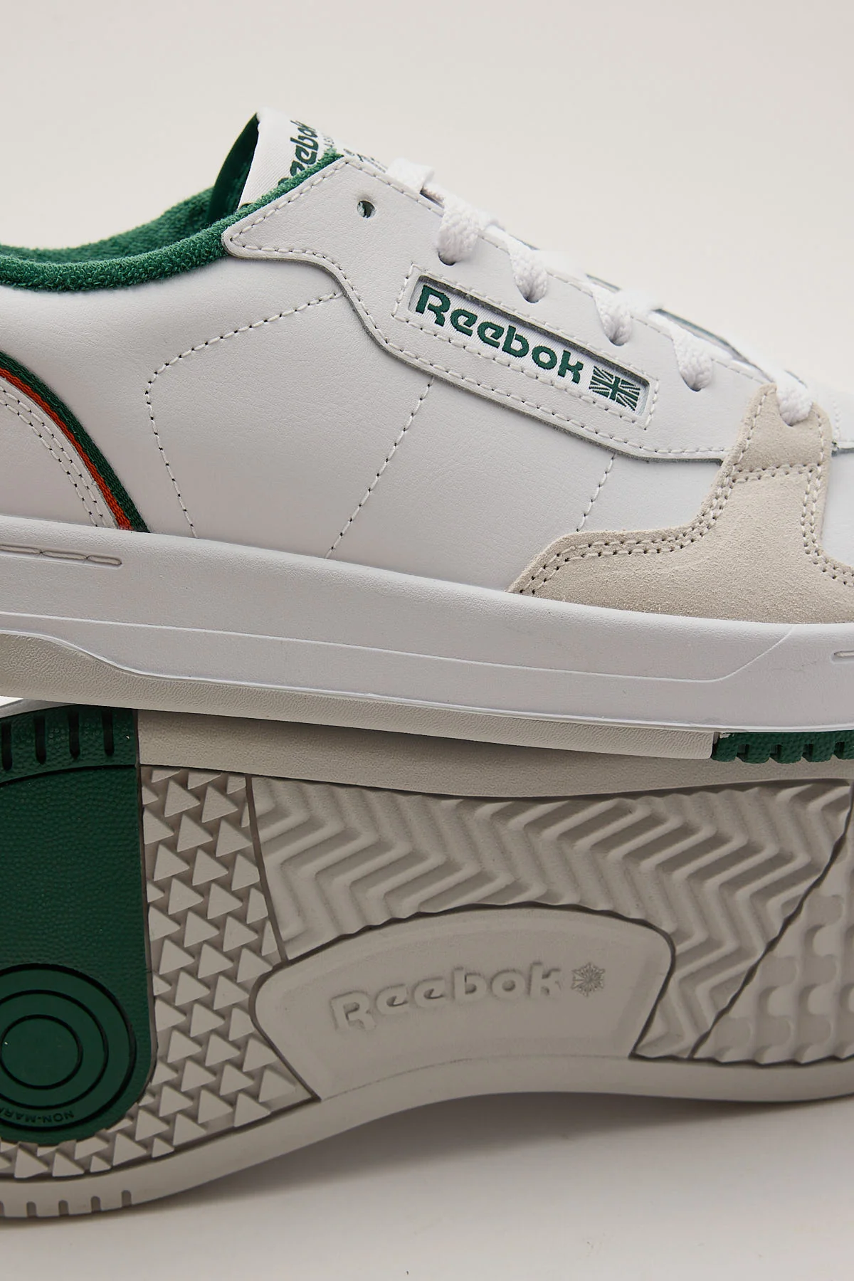 Reebok Phase Court White/Dark Green - Image 4