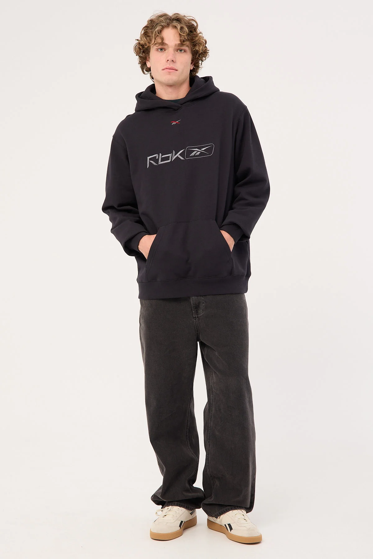 Reebok RBK Hoodie Black - Image 2