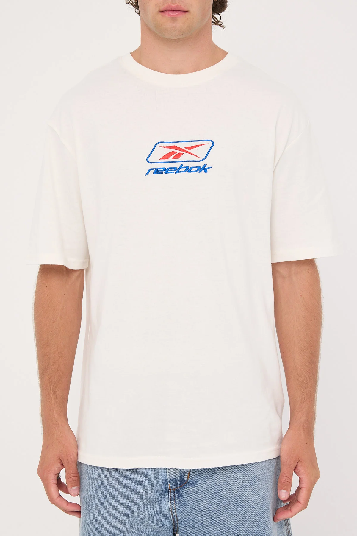 Reebok Reebok Logo Tee Chalk - Image 7