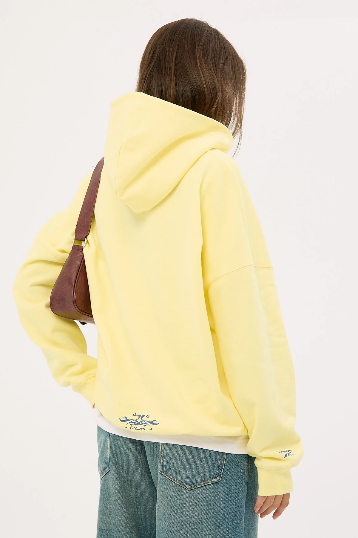 Reebok Rhythm Hoodie Yellow - Image 4