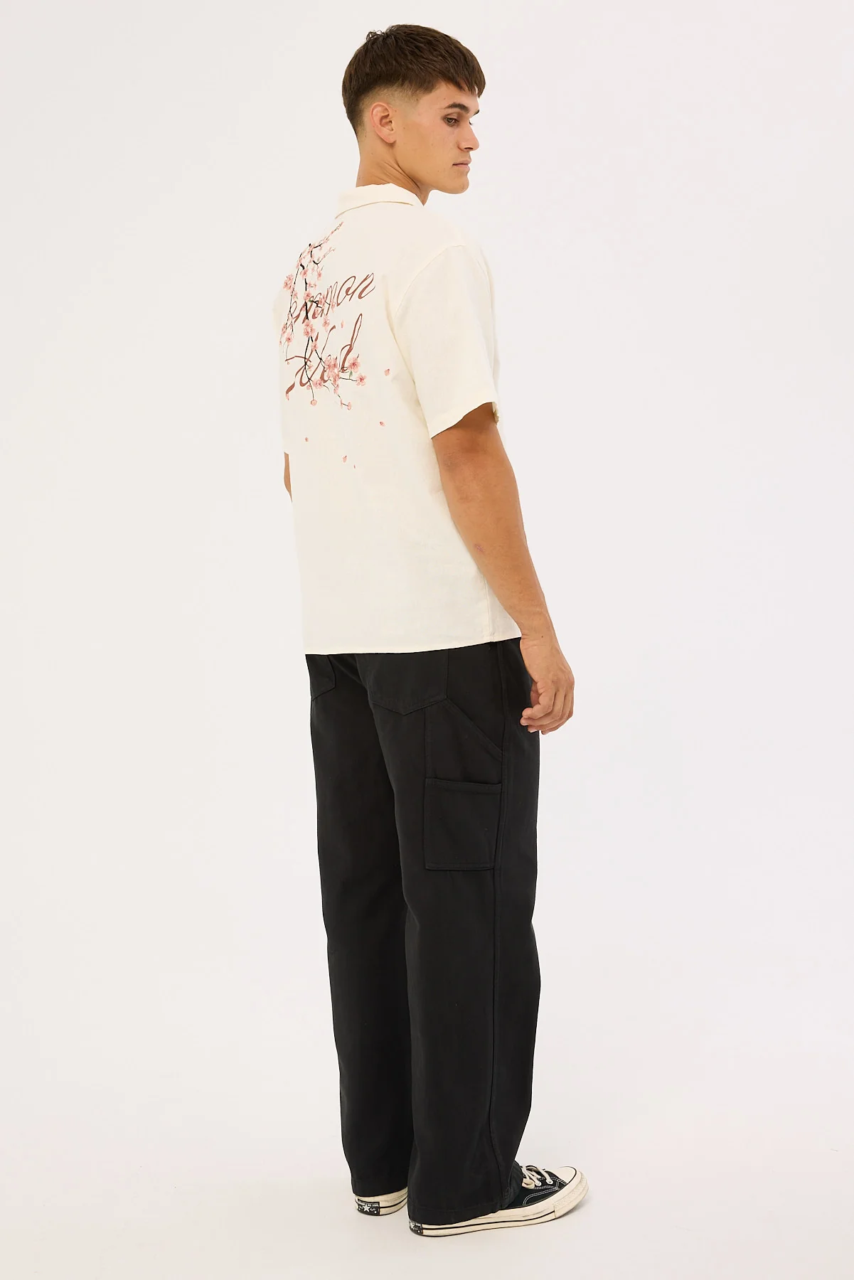 Rolla's Big Boss Canvas Pant Washed Black - Image 5