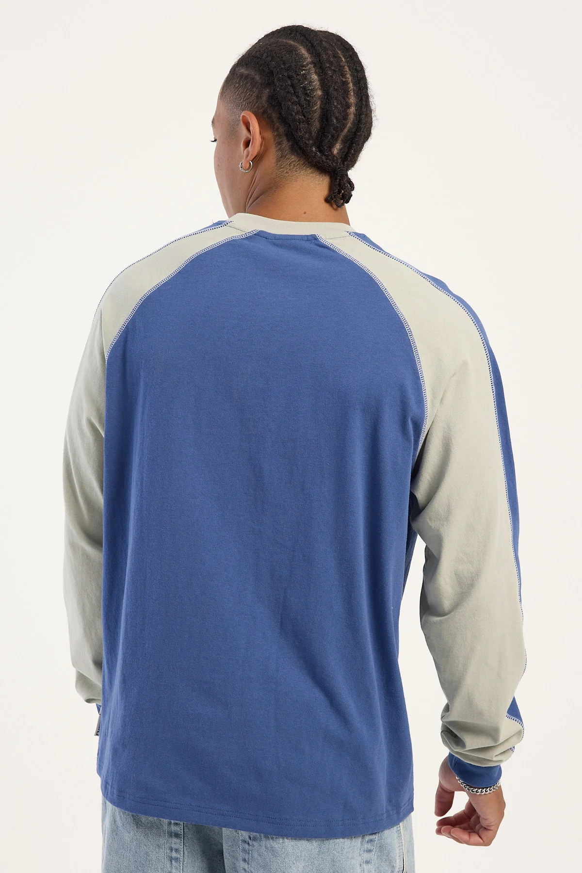 Rusty Fade-R Long Sleeve Tee Atlantic Blue Atlantic Blue - Image 5