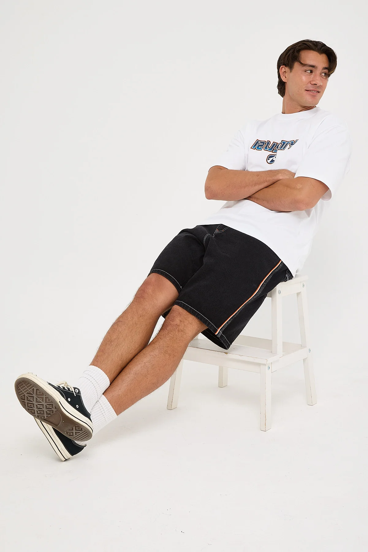 Rusty Flip Daddy 2.0 Jort Black Out
