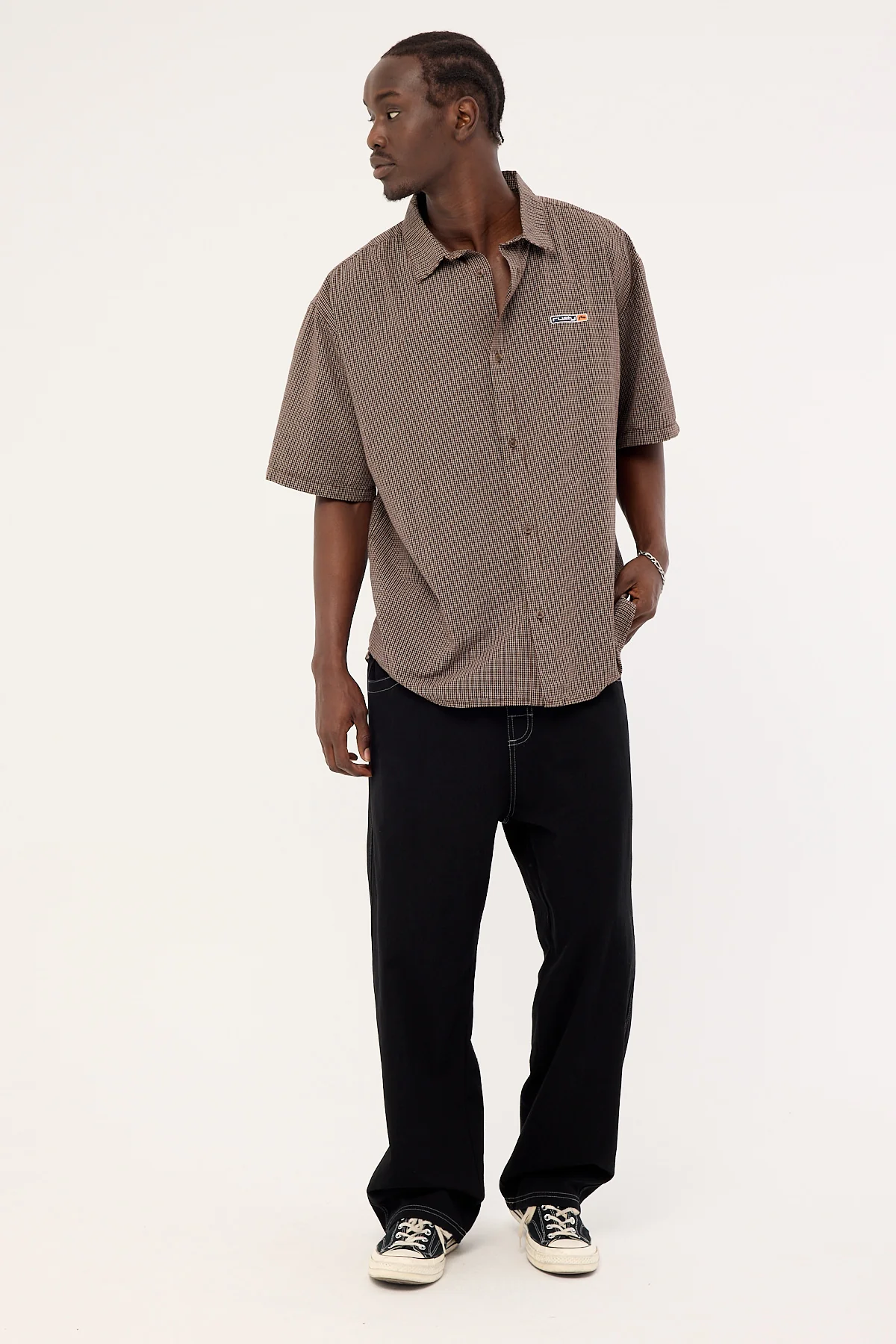 Rusty Flip Daddy Elastic Pant Black