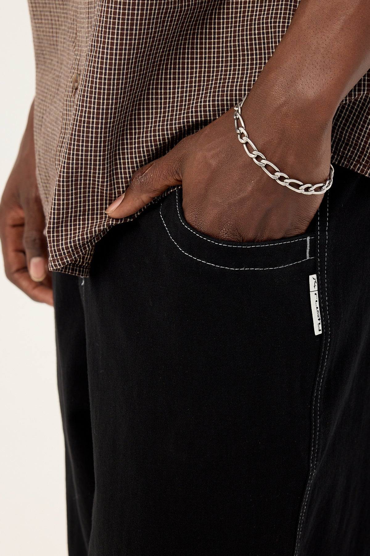 Rusty Flip Daddy Elastic Pant Black - Image 5
