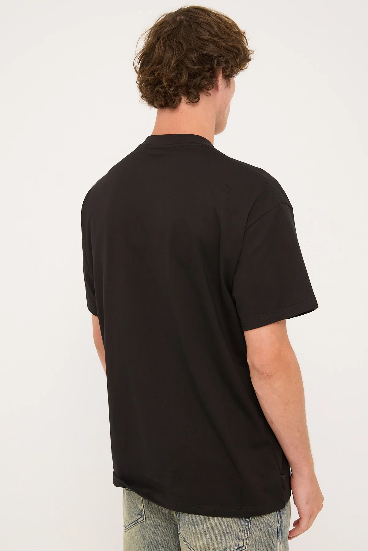 Rusty Flip Daddy Short Sleeve Tee Black - Image 4