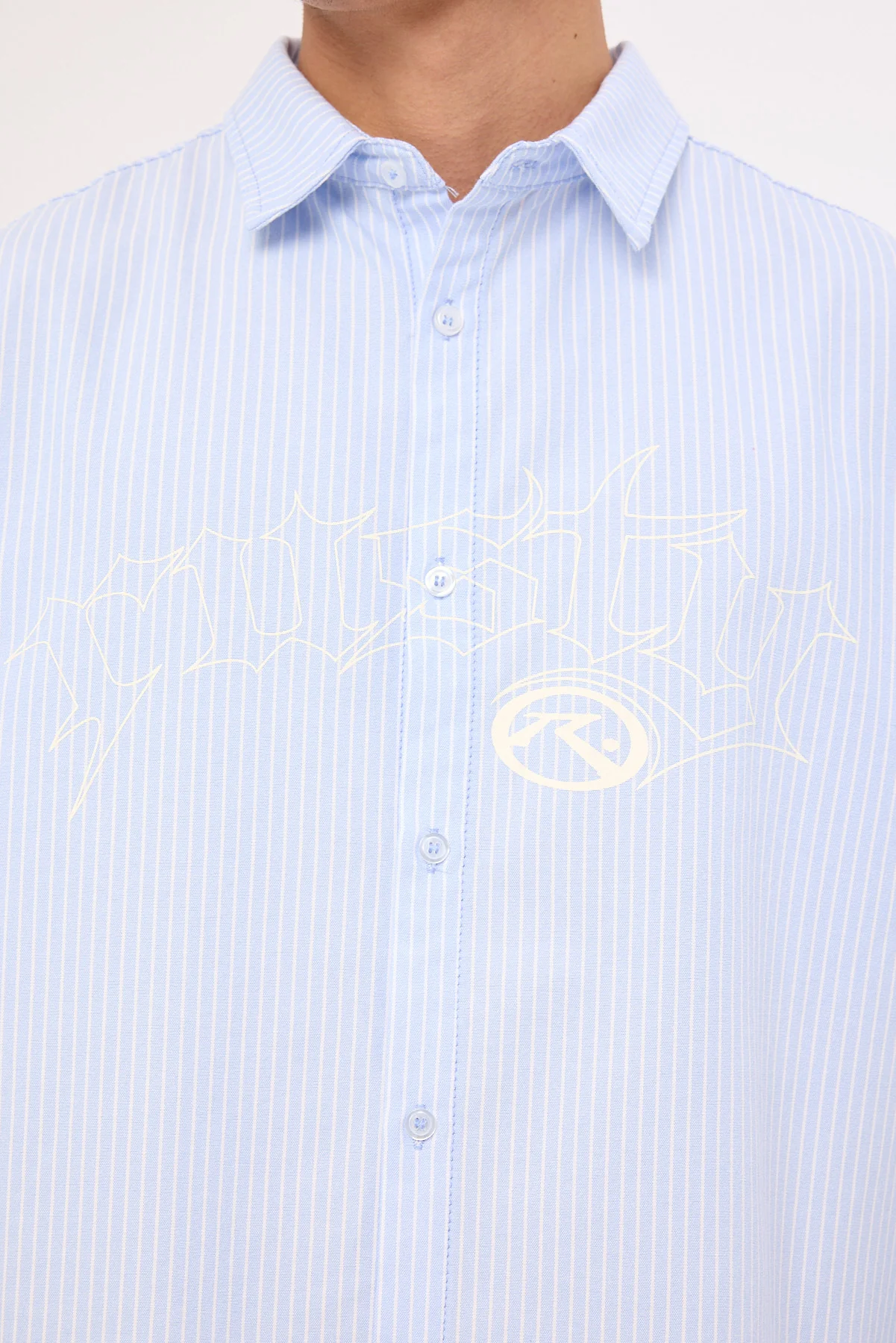 Rusty Freaker Long Sleeve Shirt Sky Blue - Image 6