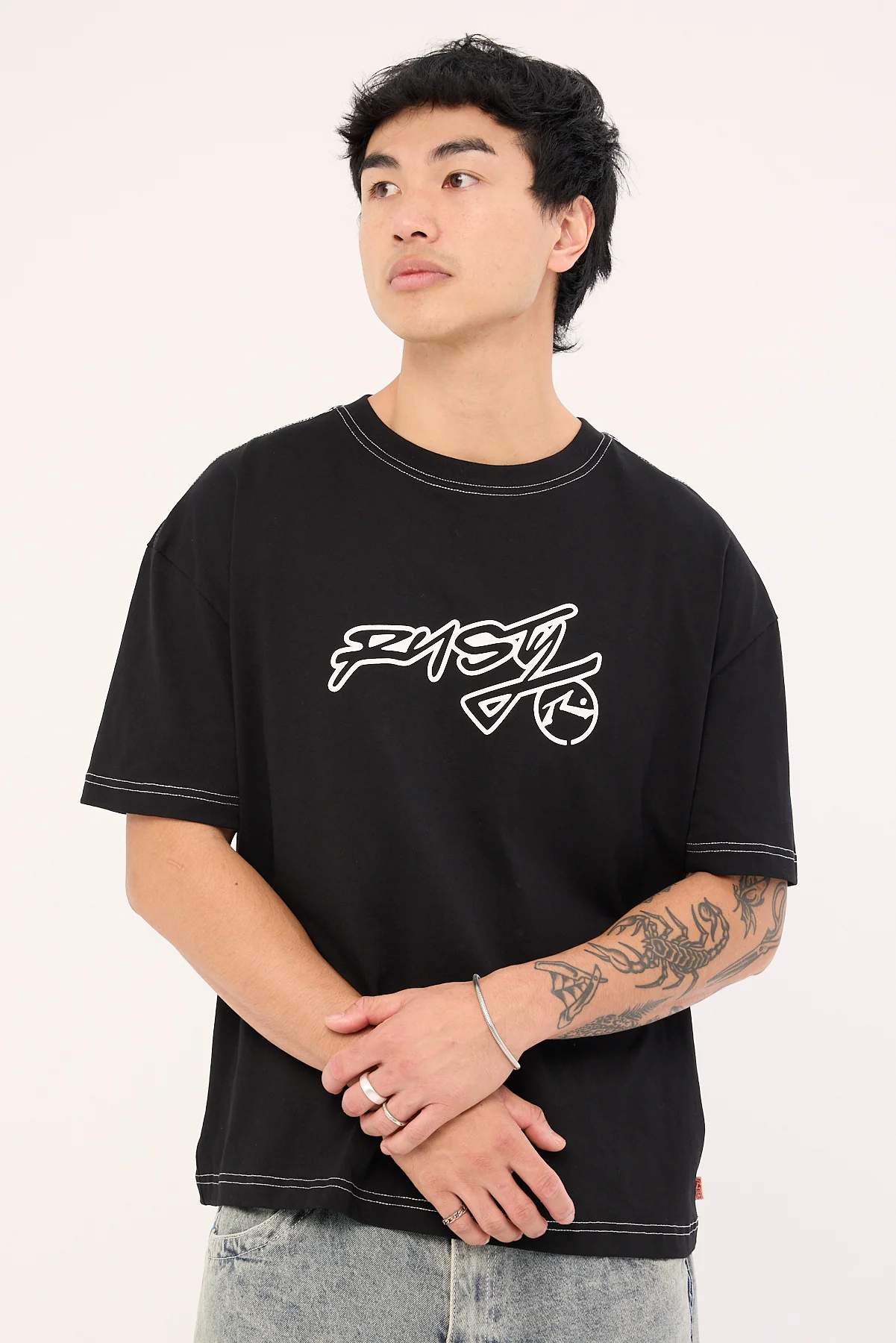 Rusty Graf R Tee Black - Image 3