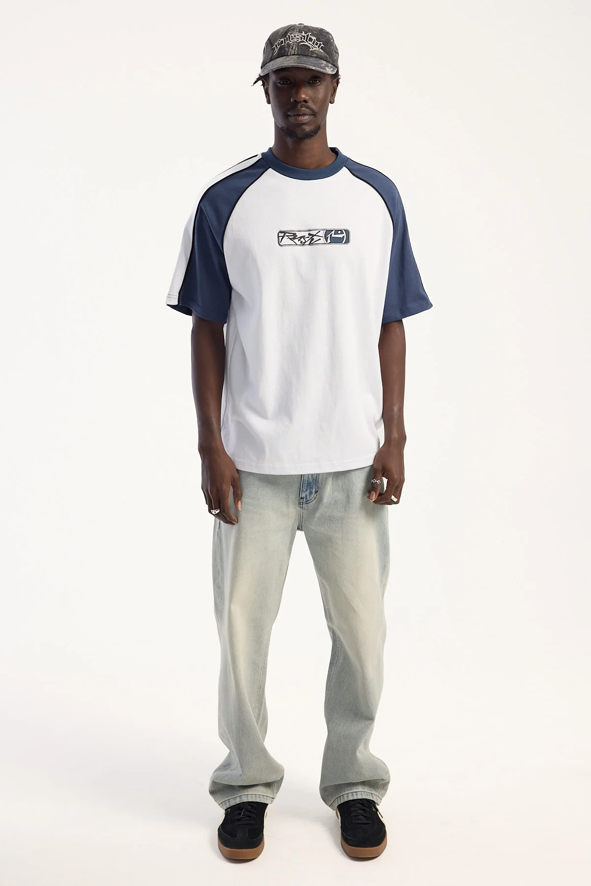 Rusty Hustler Heavy Tee White - Image 2
