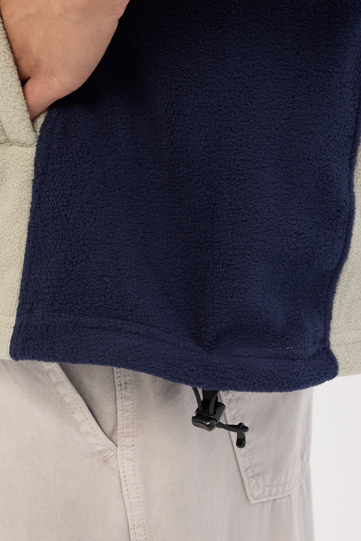 Rusty On The Run Tech Fleece Vest Abby Stone - Image 7