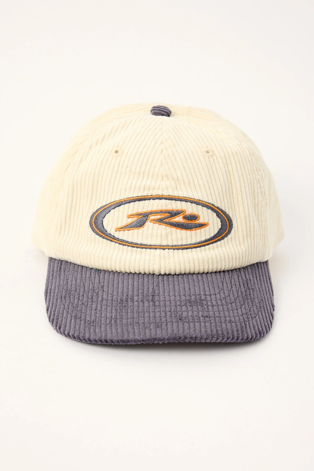 Rusty Orbit Cord Six Panel Cap Coal - Image 2