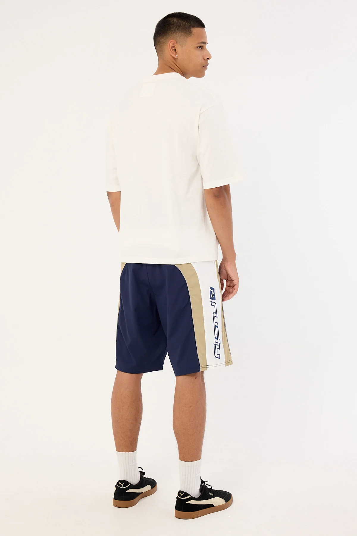 Rusty Power Wing Fixed Waist Boardshort Navy Blue - Image 6