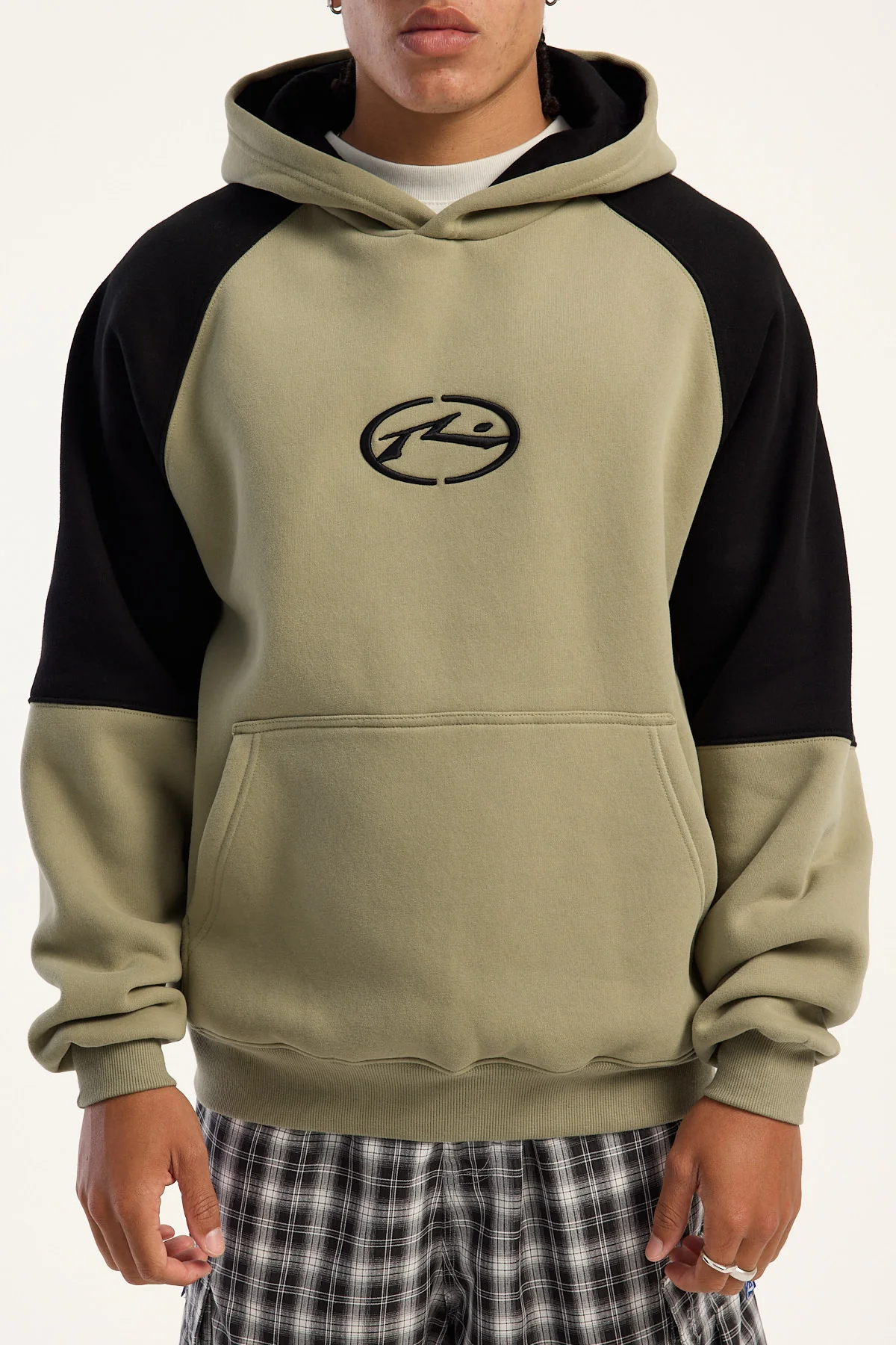 Rusty Sesh Besh Hooded Fleece Abbey Stone - Image 7