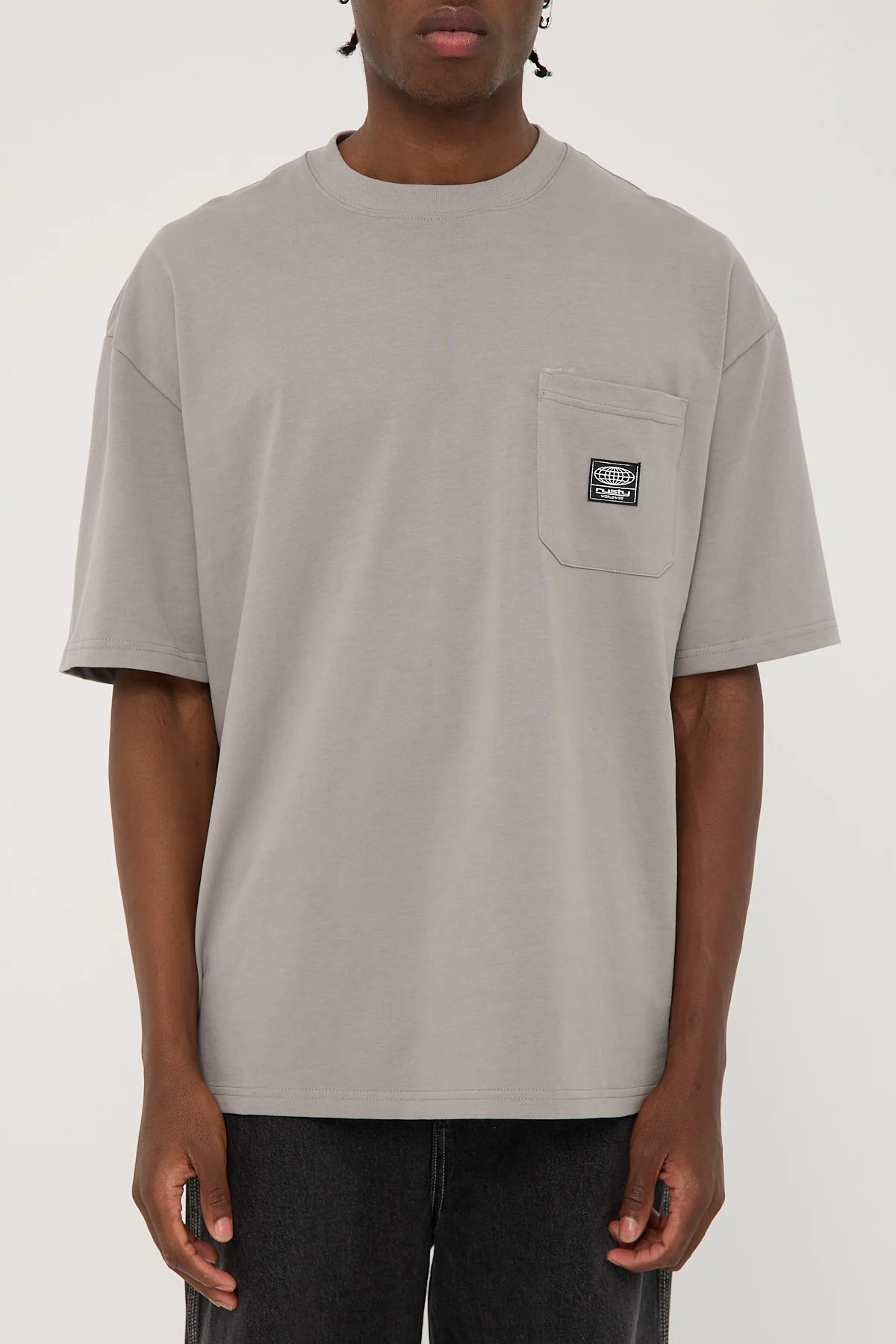 Rusty Steezey Short Sleeve Heavy Tee Grey - Image 6
