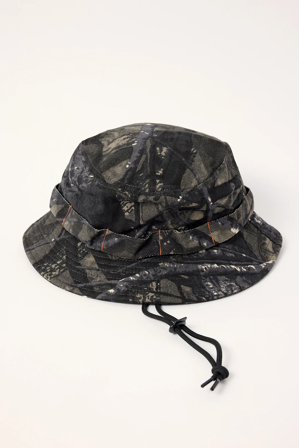 Rusty Stringer Bucket Hat Grey Camo - Image 3