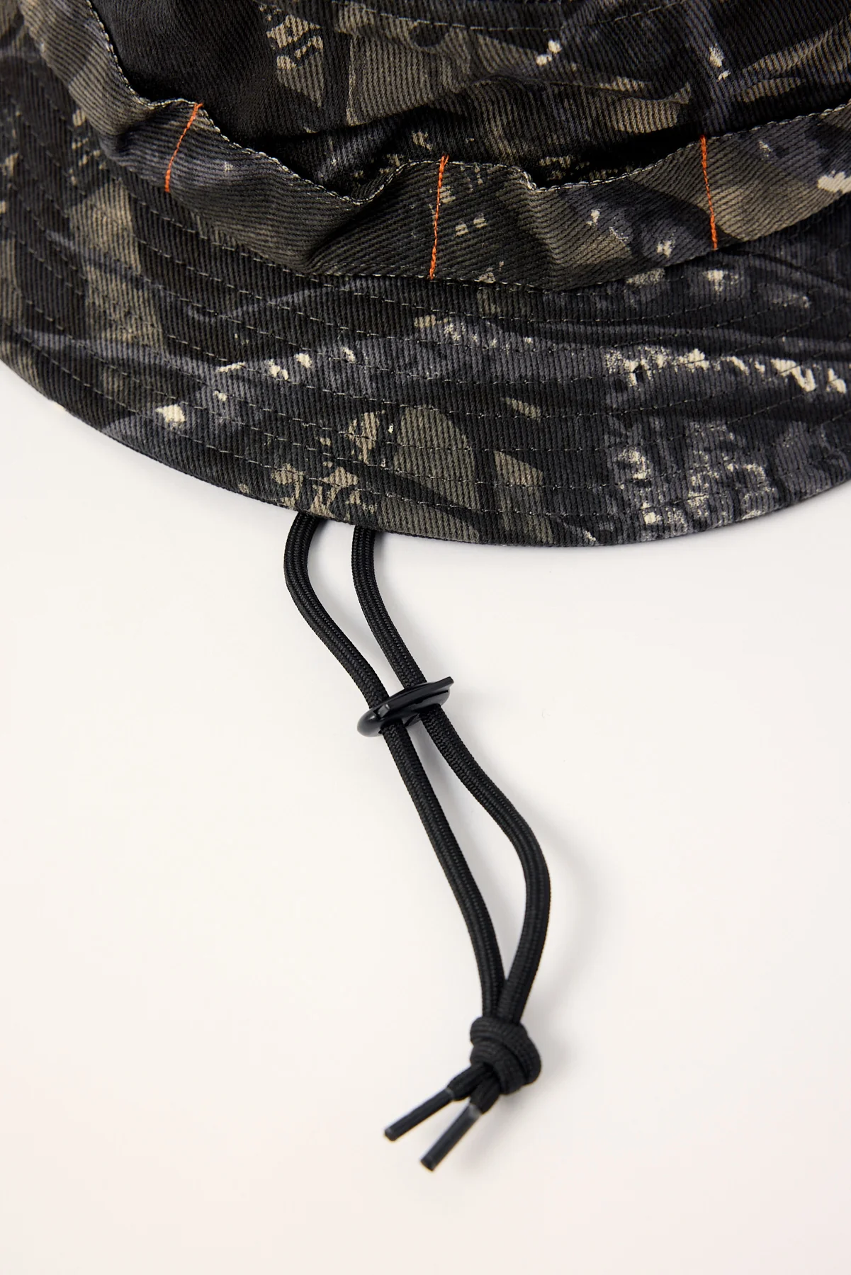 Rusty Stringer Bucket Hat Grey Camo - Image 4