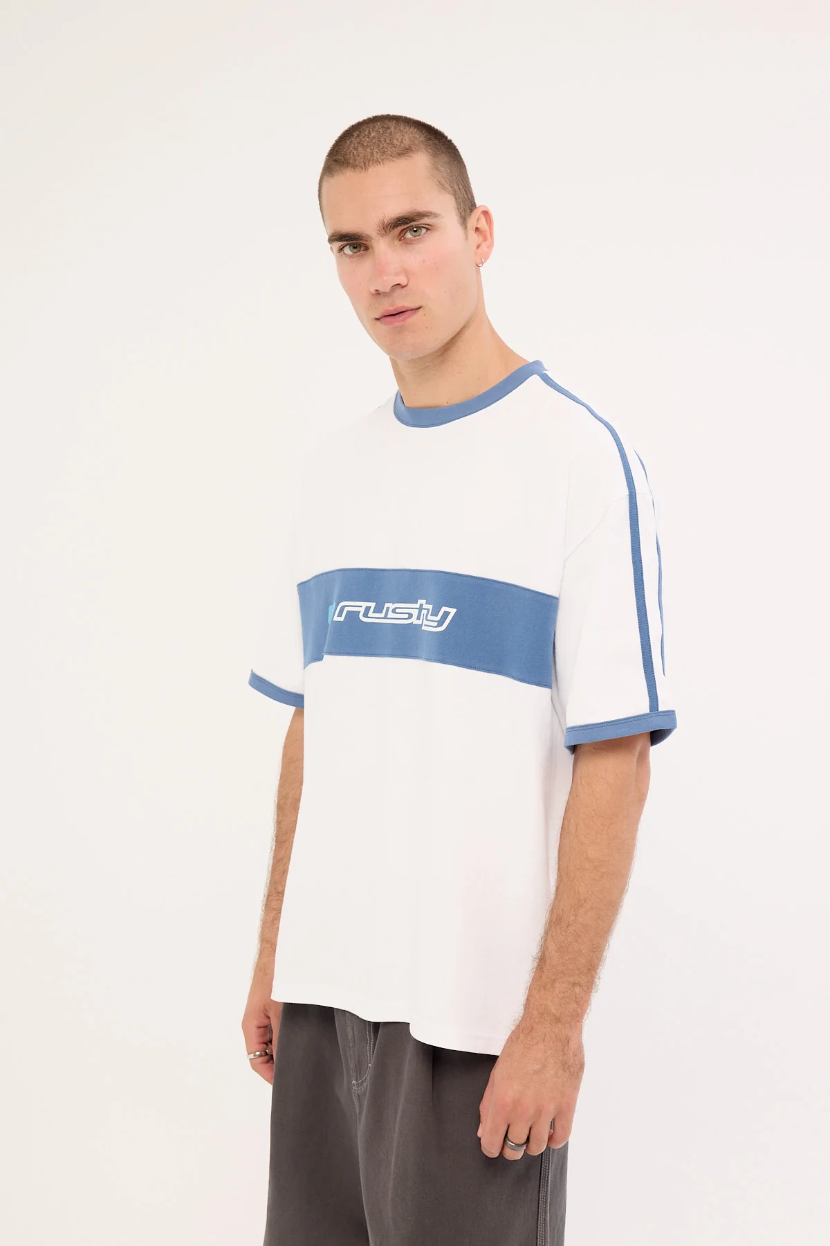 Rusty Super Shaolin 2.0 Short Sleeve Heavy Tee White - Image 5