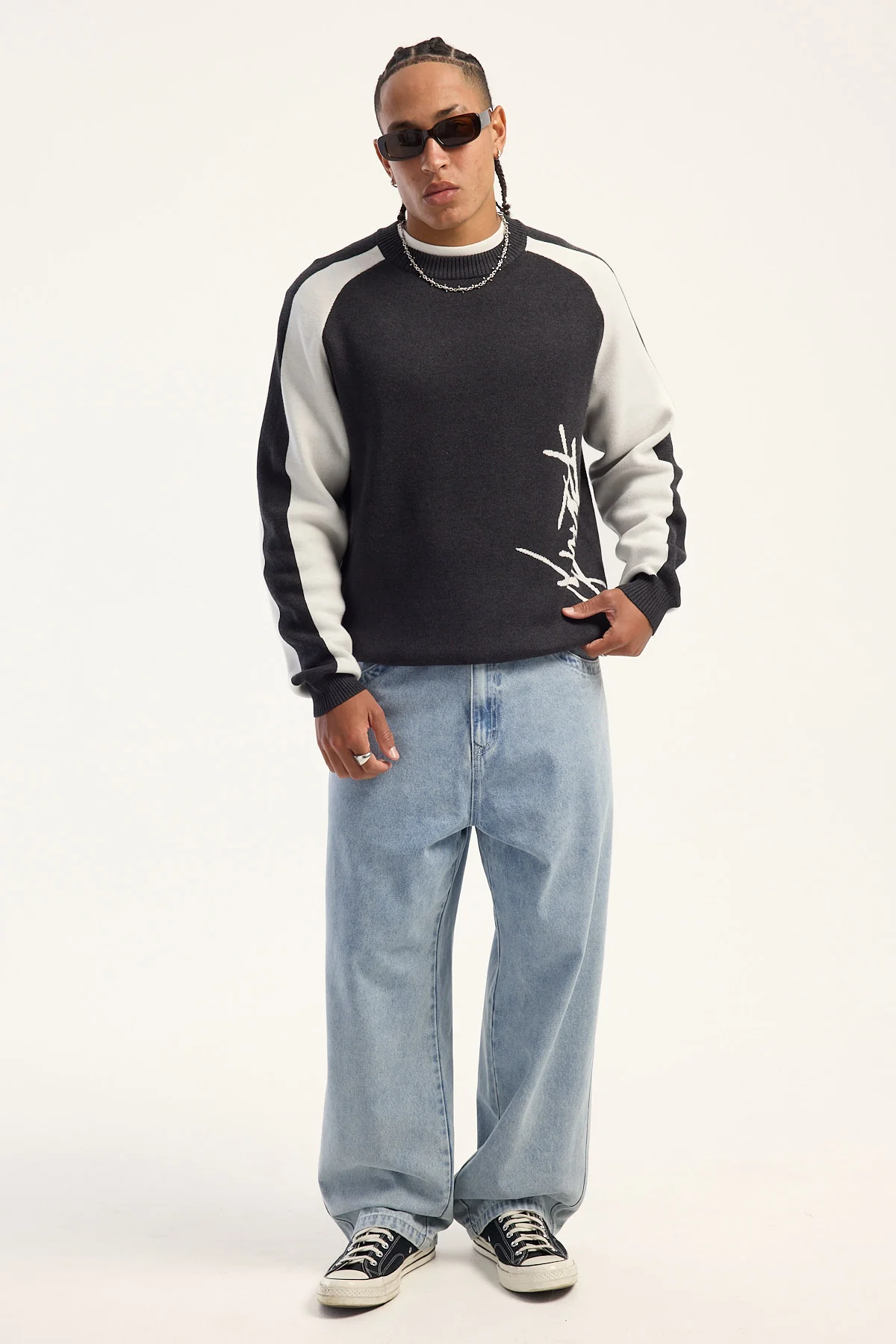 Rusty Turbo 2.0 Baggy Jean True Blue
