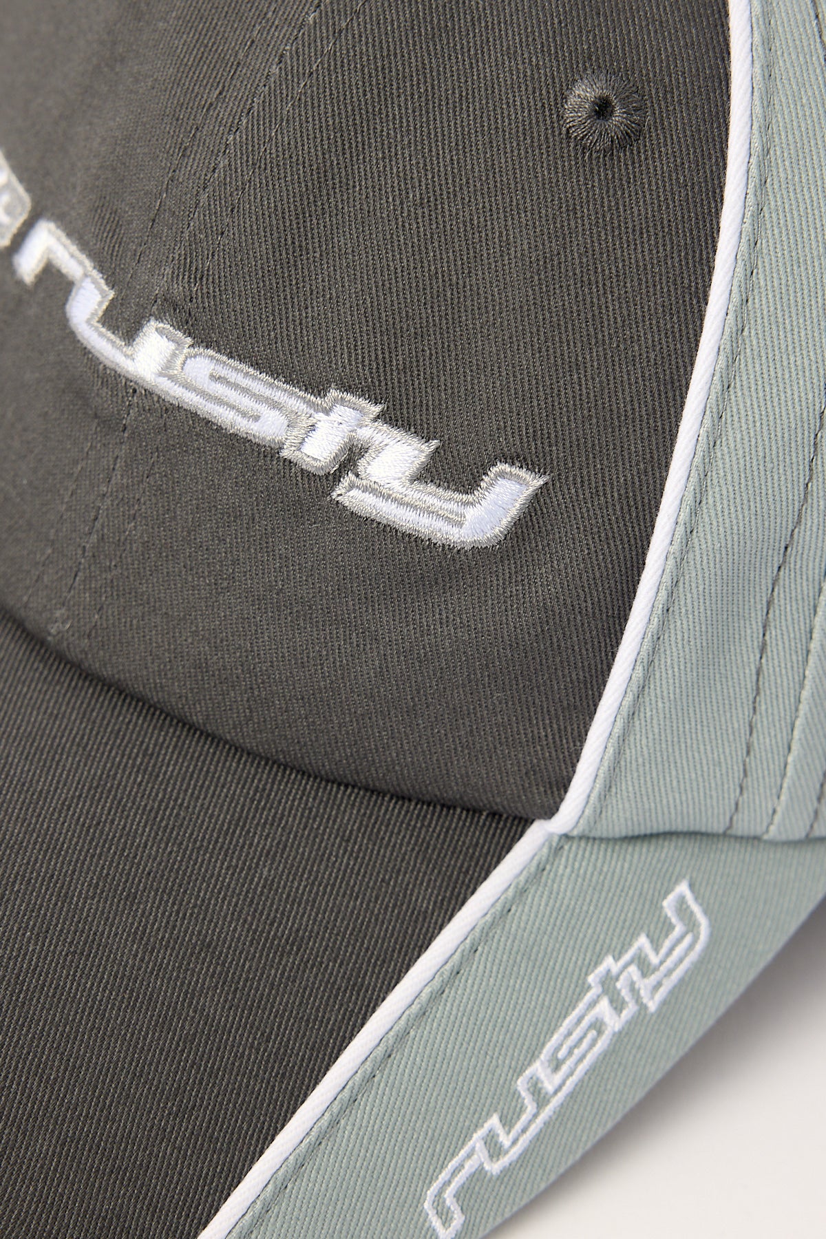 Rusty White Lines Dad Cap Steel/Grey - Image 4