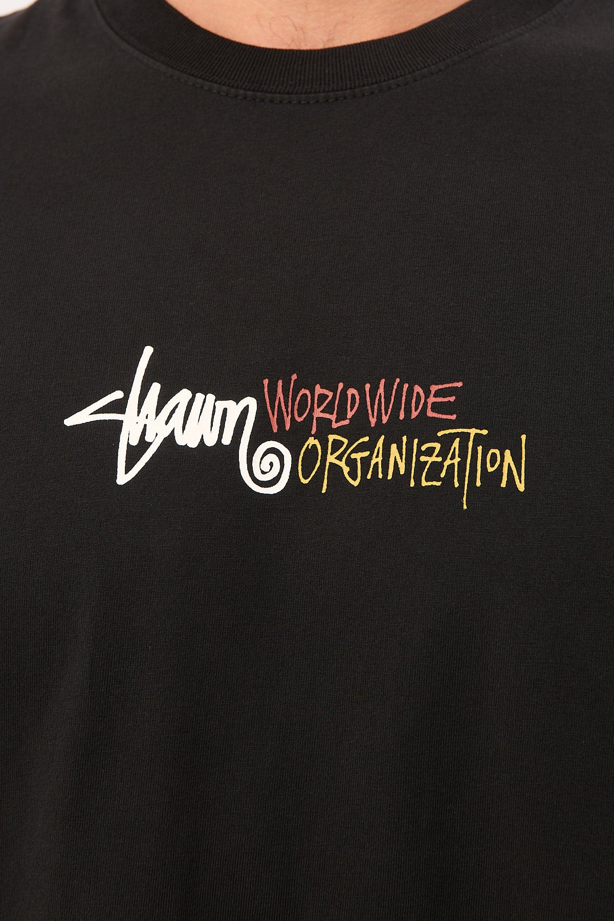 Sdouble Shield Tee Washed Black - Image 5