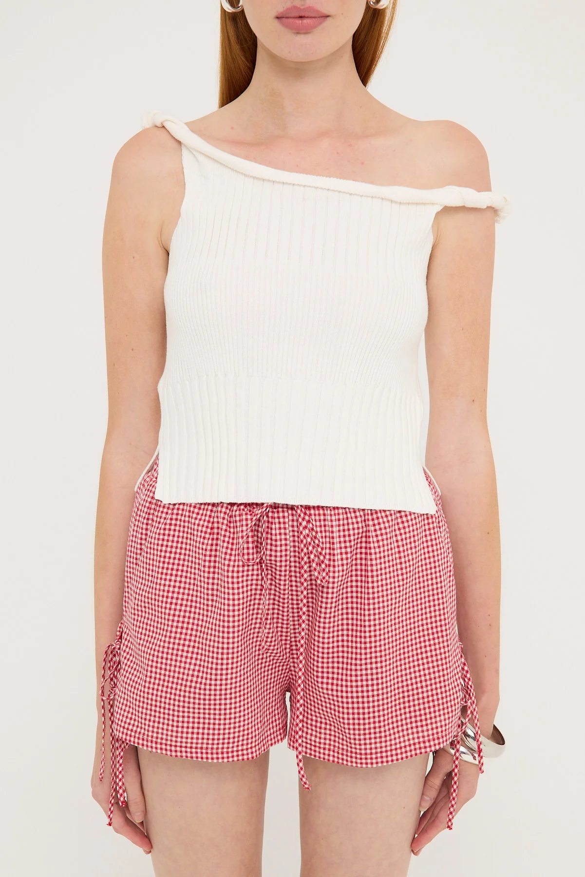 Silent Theory Luca Twist Top White - Image 5