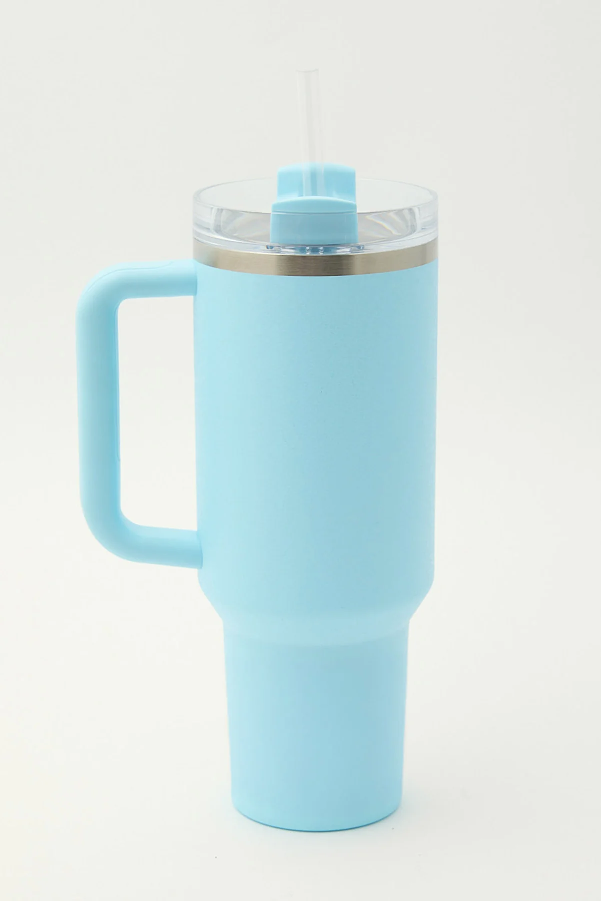 Stanley The Quencher H2.O Flowstate Tumbler 40oz Powder Blue Shimmer - Image 3