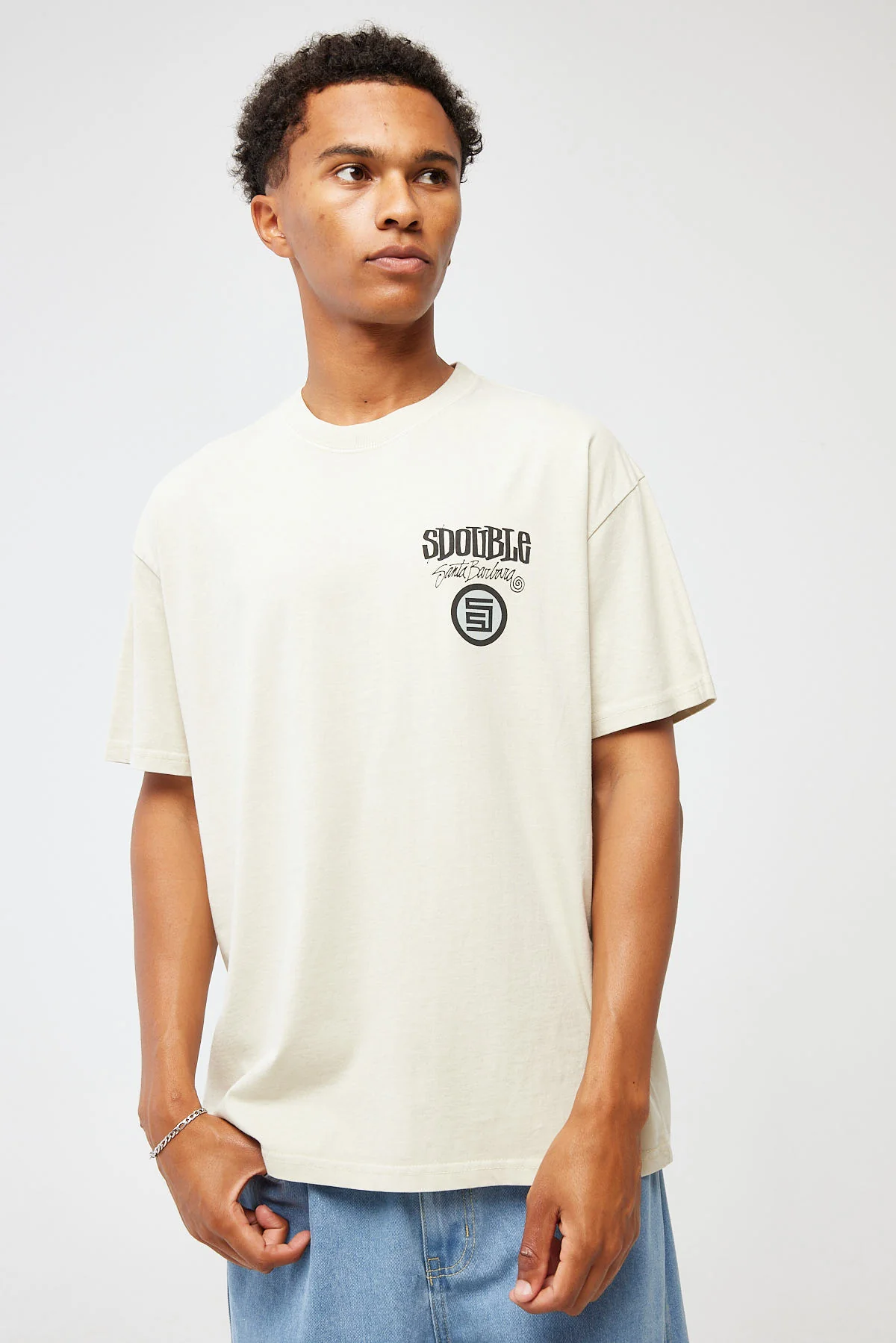 Sdouble Combo Platter Tee Washed Sand - Image 2