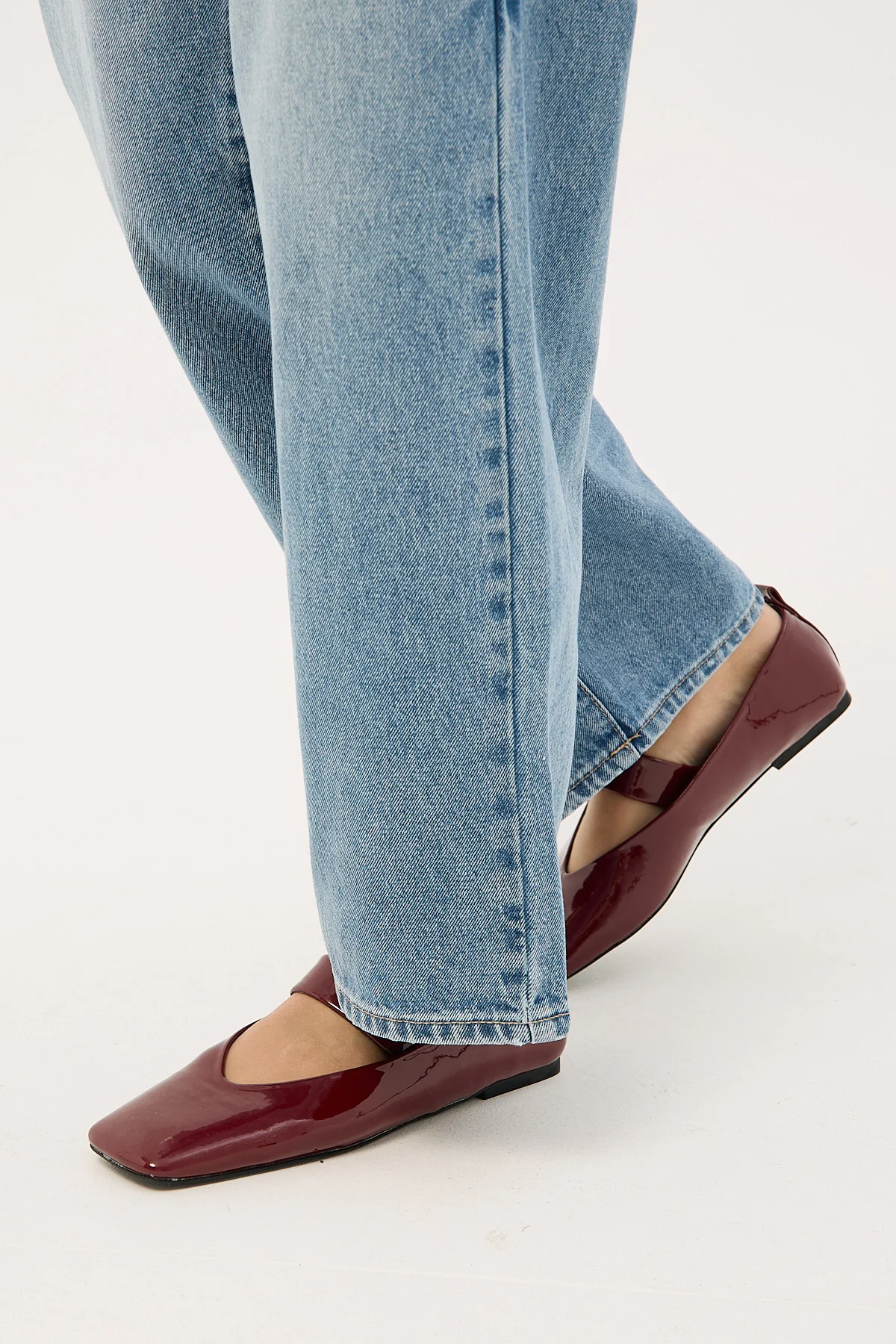 Therapy Gael Patent Ballet Flat Cherry - Image 5