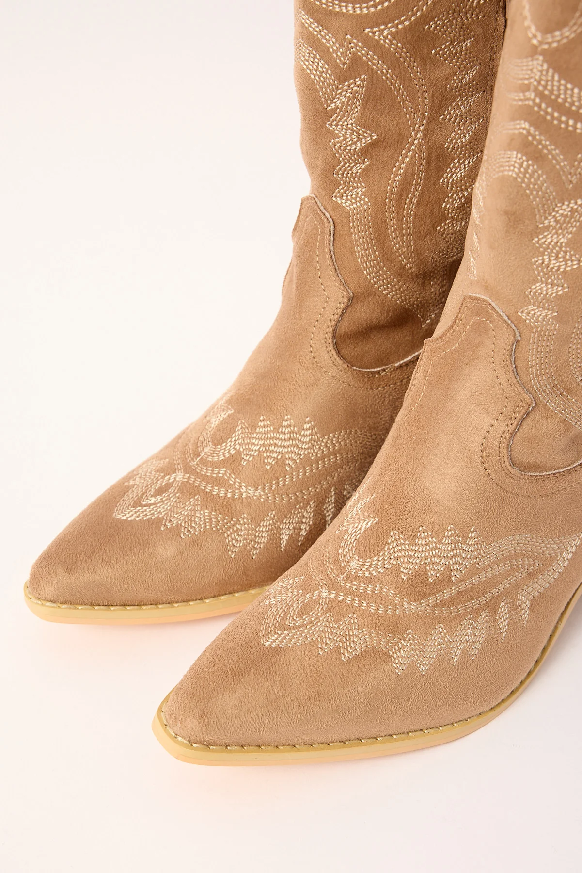 Therapy Mustang Mocha Faux Suede - Image 3