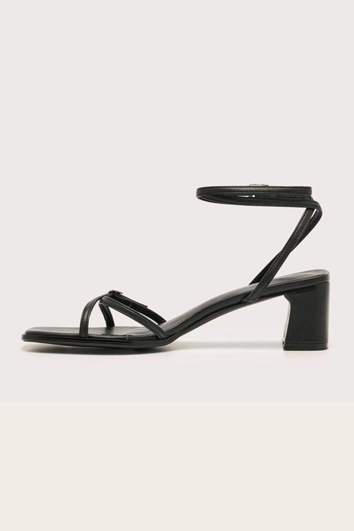 Therapy Sian Block Heel Black - Image 4