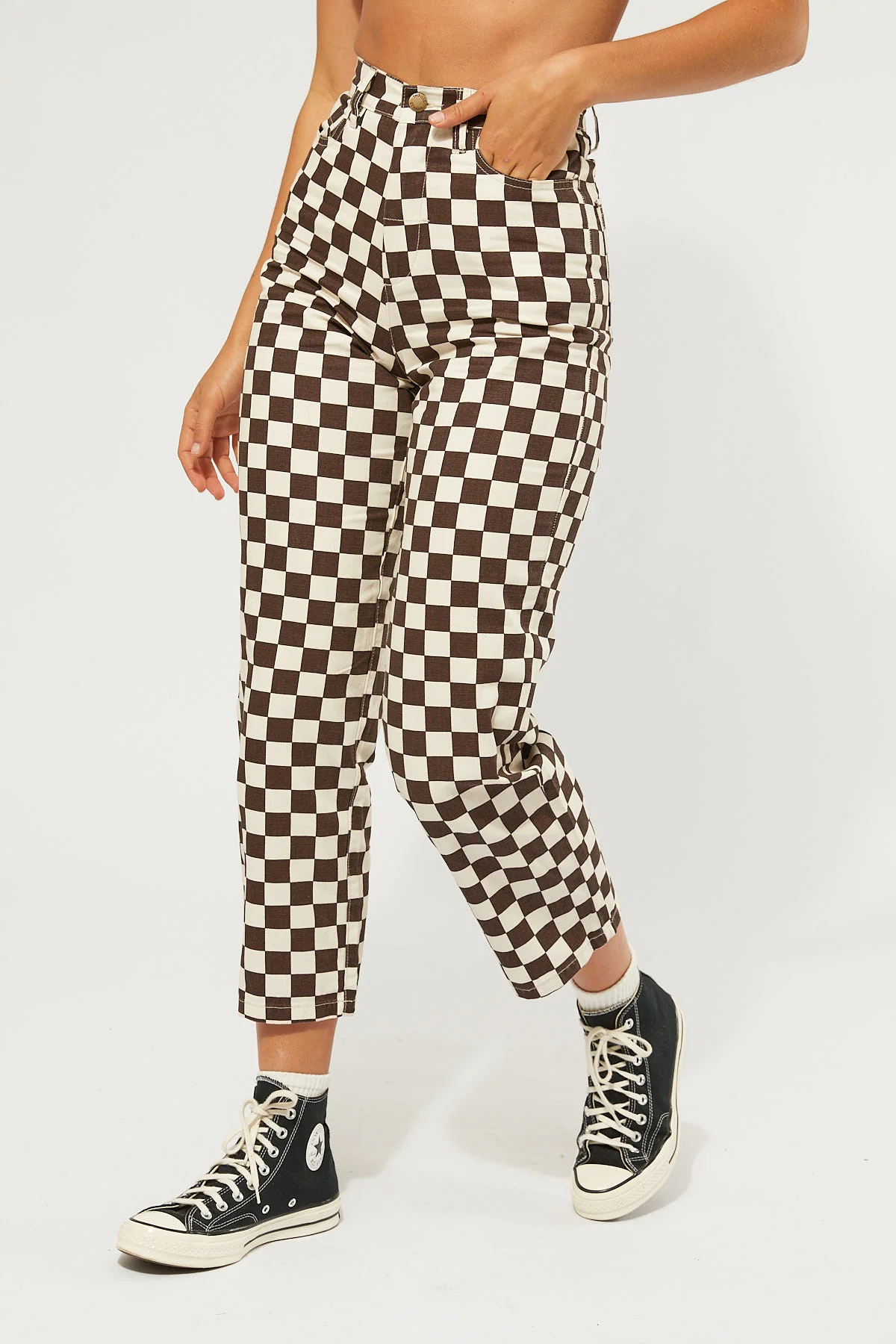Thrills Aalto Pant Washed Cocoa - Image 7