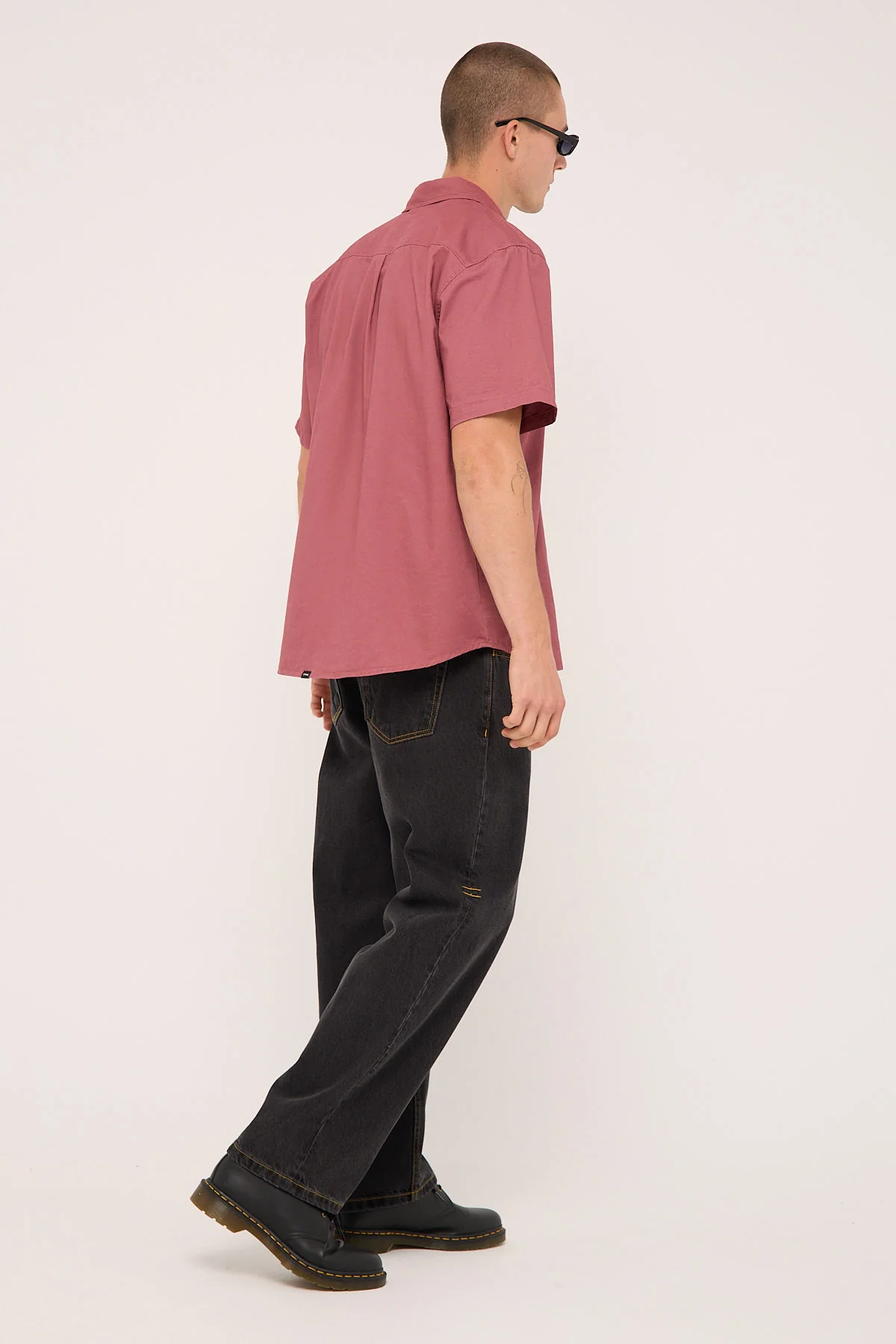 Thrills Big Slacker Denim Jean Black Bull - Image 5
